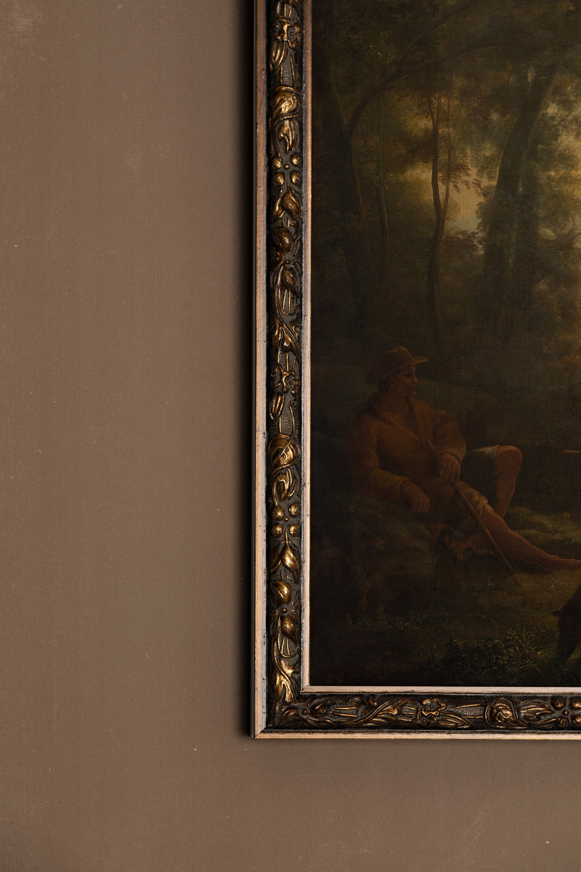 TEINTES DU SOUVENIRS, CADRE VINTAGE BRONZE