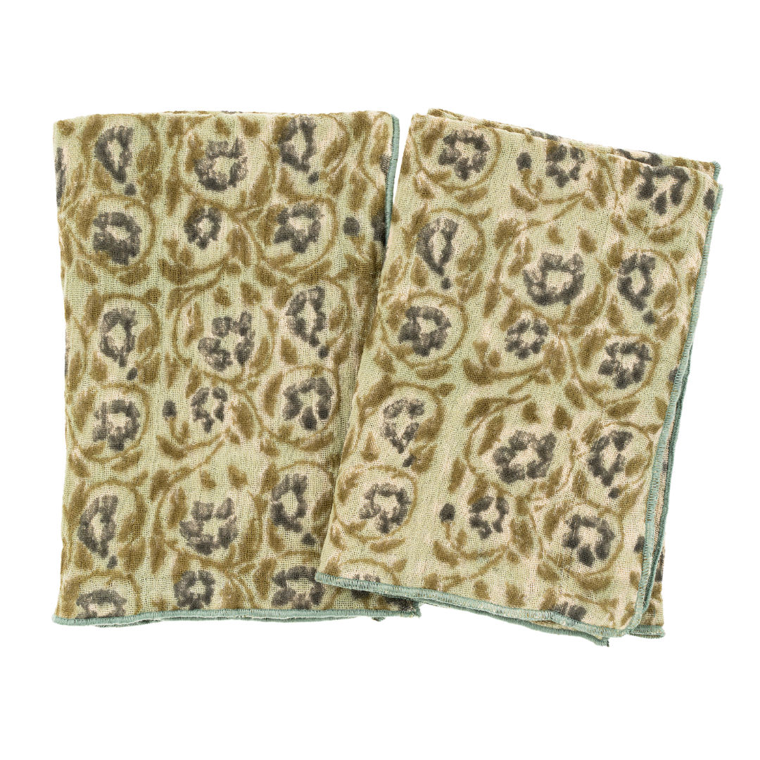 Linges à vaisselle Anika fait à la main | Ensemble de 2 | Coton biologique