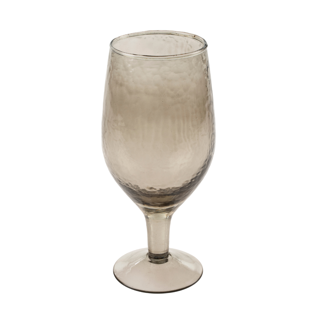 Verre à Vin Valdes Fumé | Caractère Artisanal en Verre Soufflé à la Main