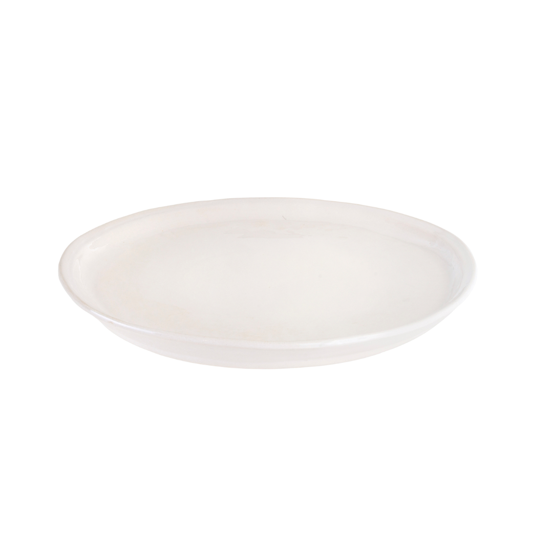 Assiette à Salade Highland en Grès | Façonnée à la Main