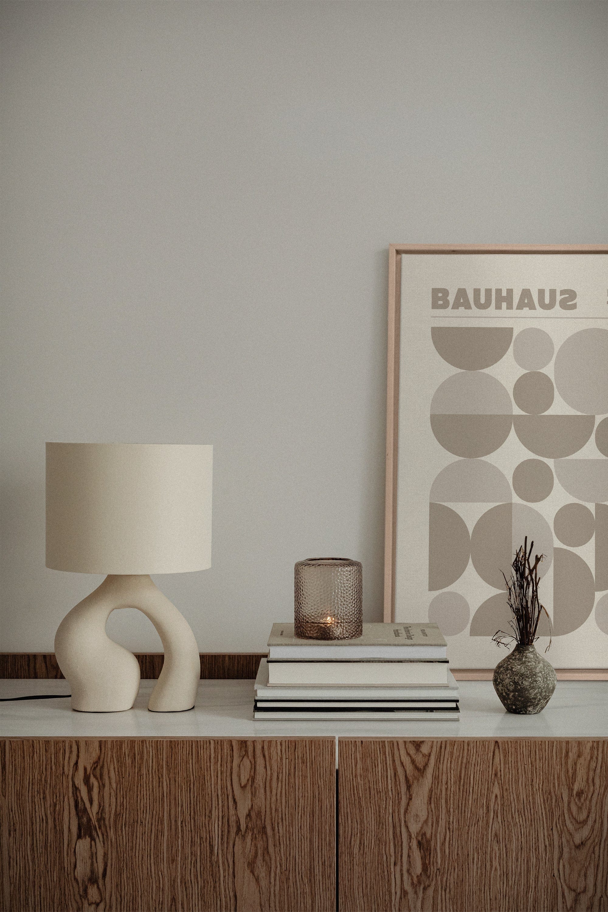 Round sculptures, toile imprimée