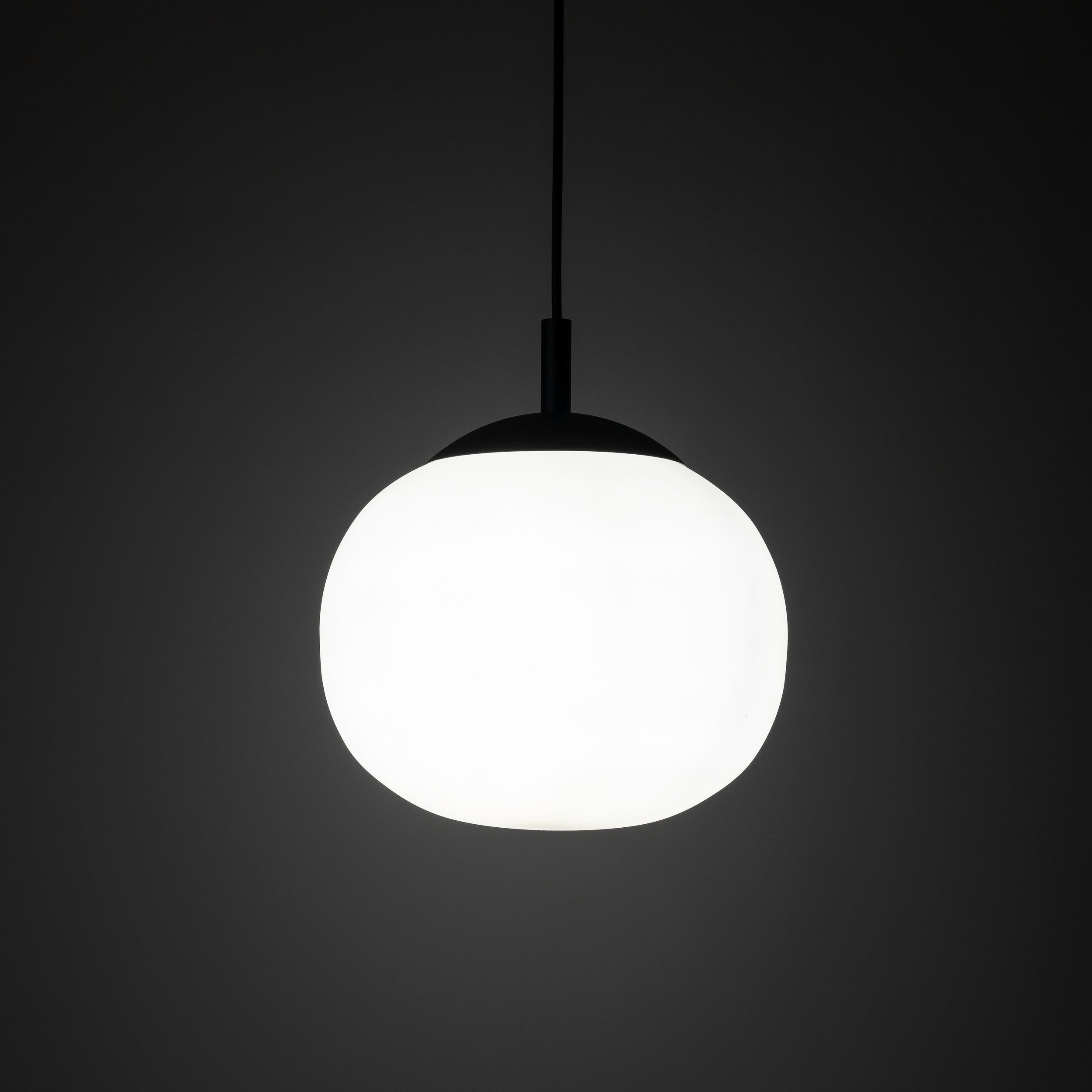 Lampe Suspendue VIBE Scandinave en Verre Blanc | Suspension Élégante et Moderne
