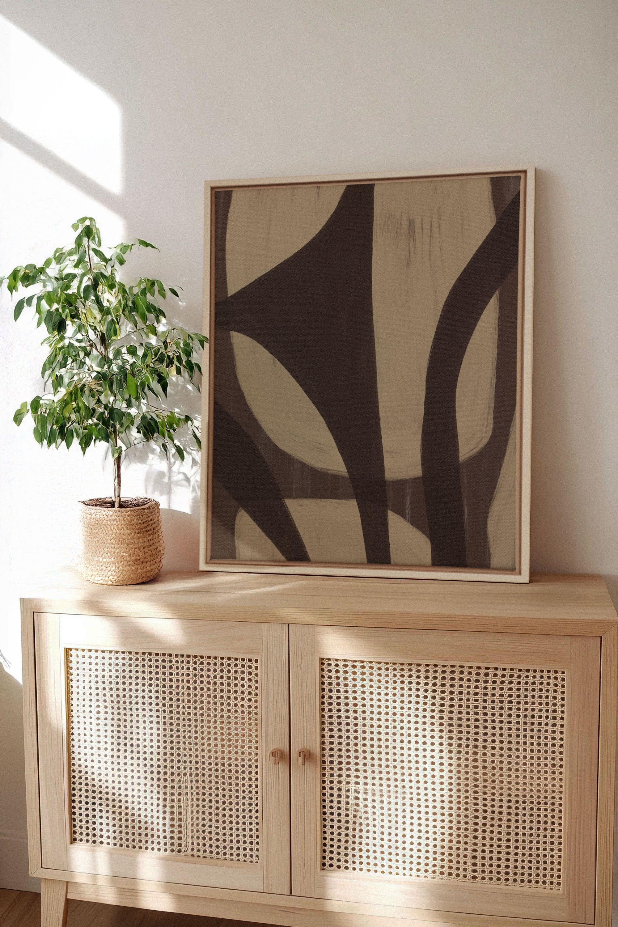 SOFT PATHWAYS, Oeuvre sur toile étirée