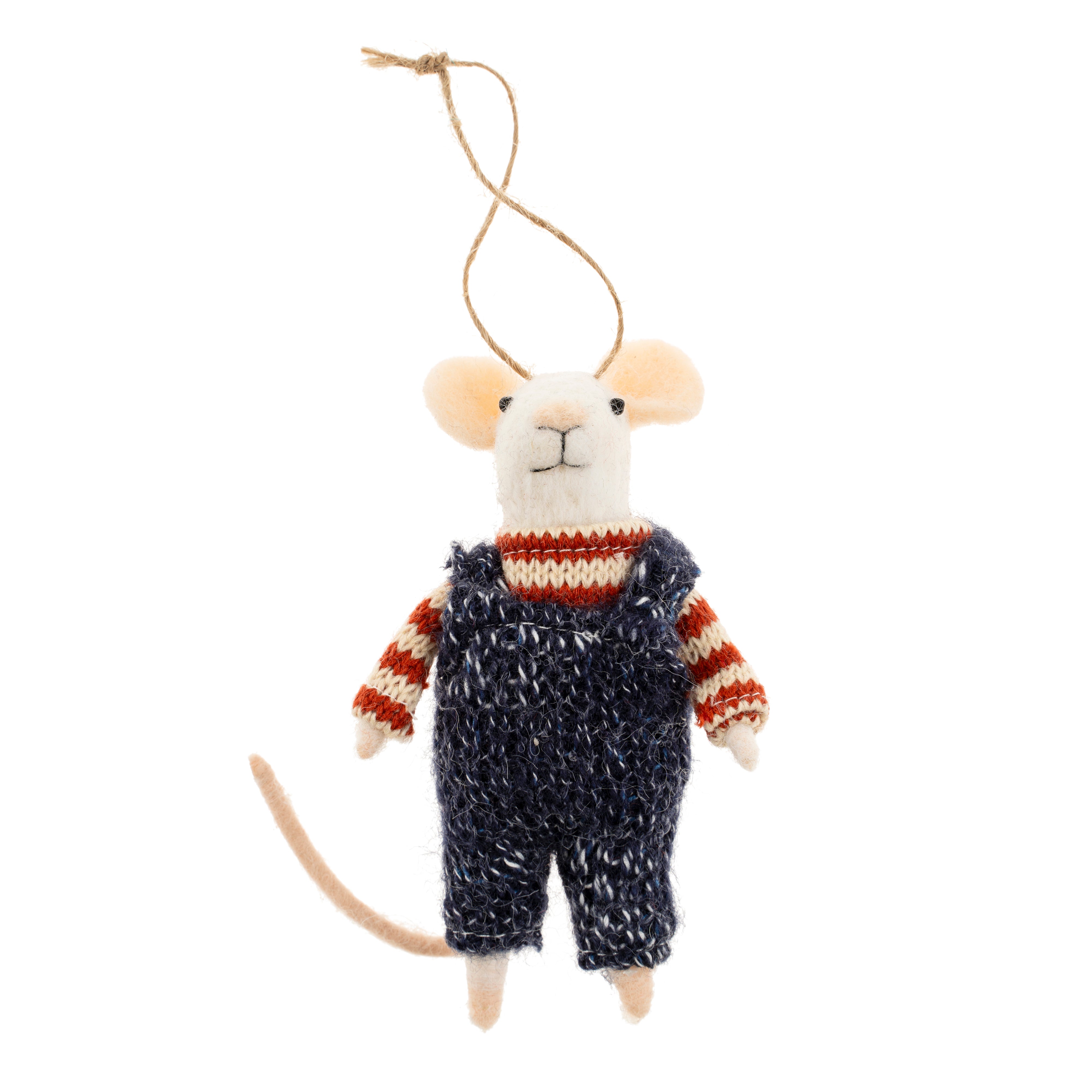 Ornement Souris Quincy Festif | Charme Ludique Artisanal