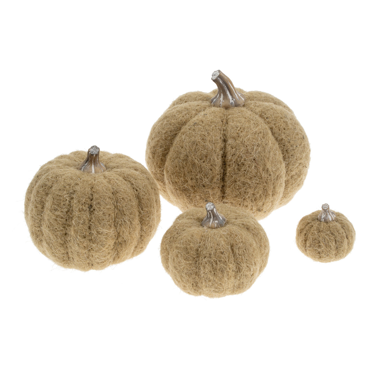 Small decorative felt pumpkin | Small size | Handmade