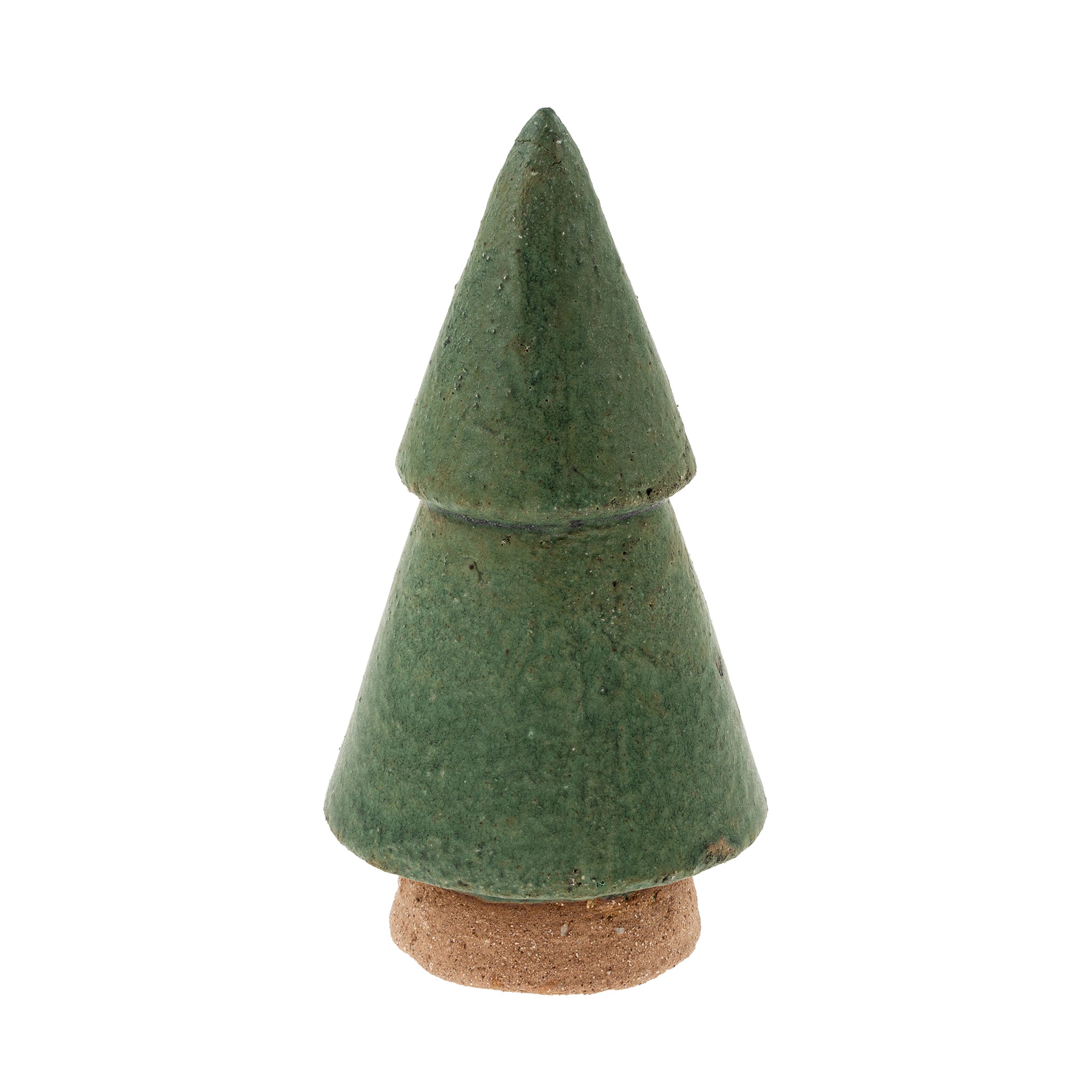 Sapin en Argile Brute | Grand Format | Vert Forêt Mat