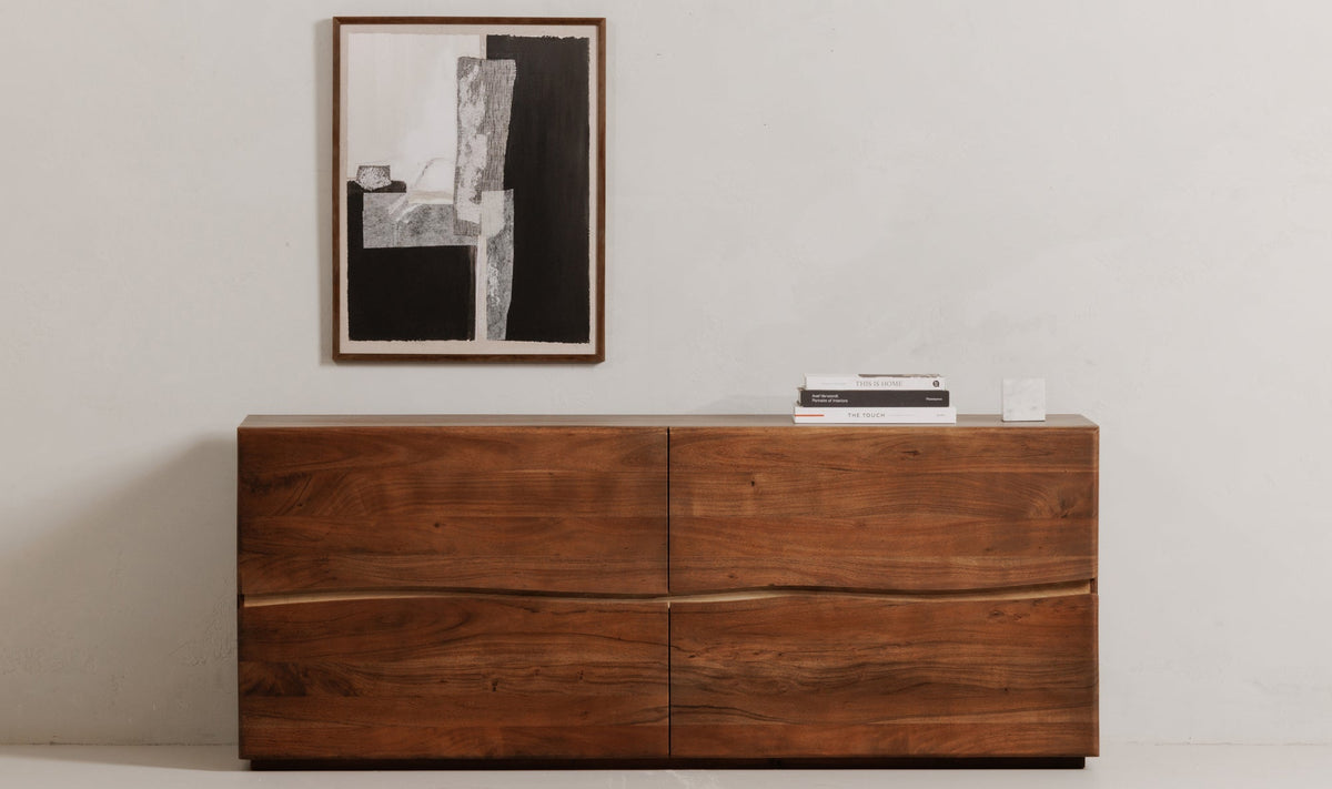 Wexford Bedroom Set | Solid Acacia | Walnut Finish