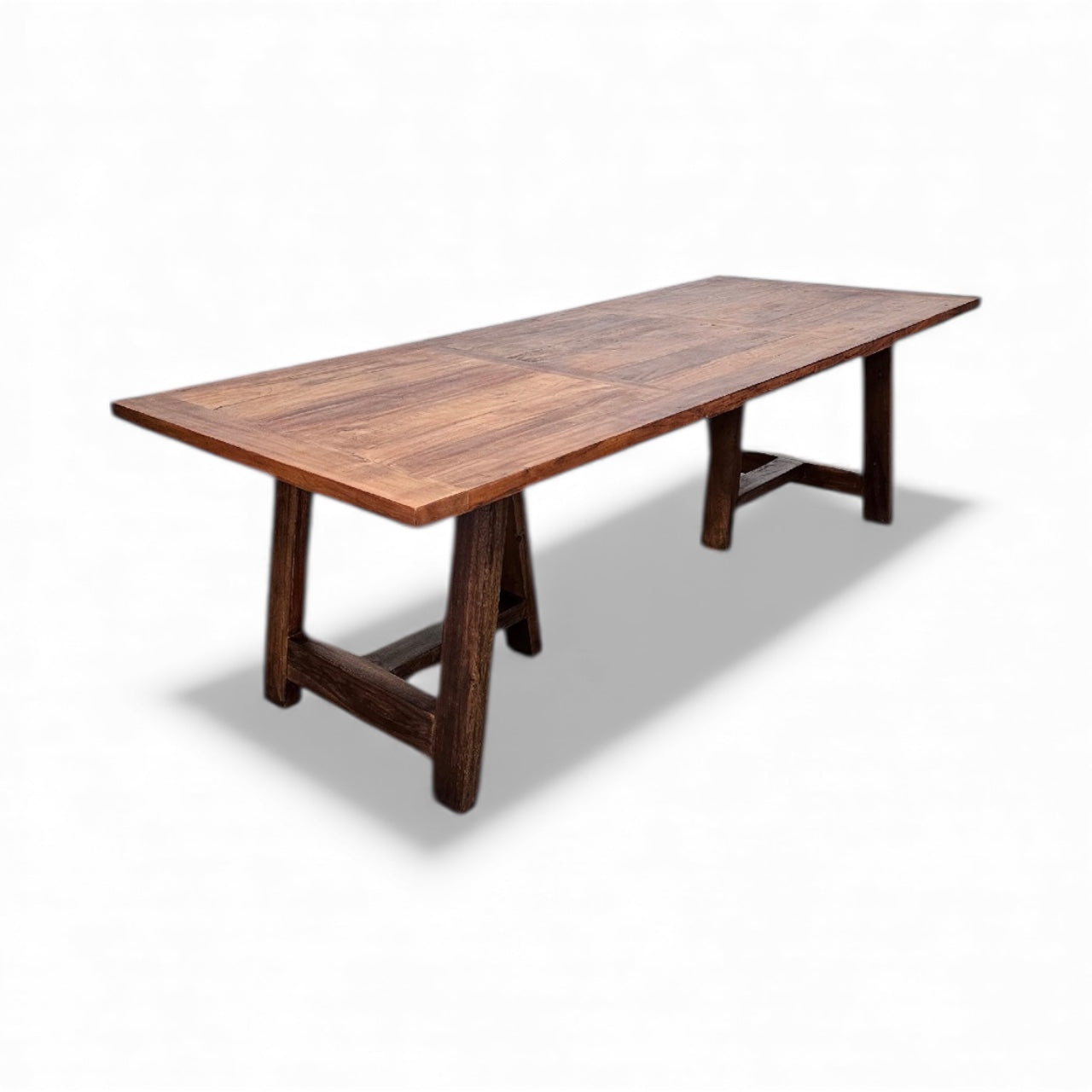 Table à Dîner en Bois Recyclé Anzio | Charme Rustique Chic