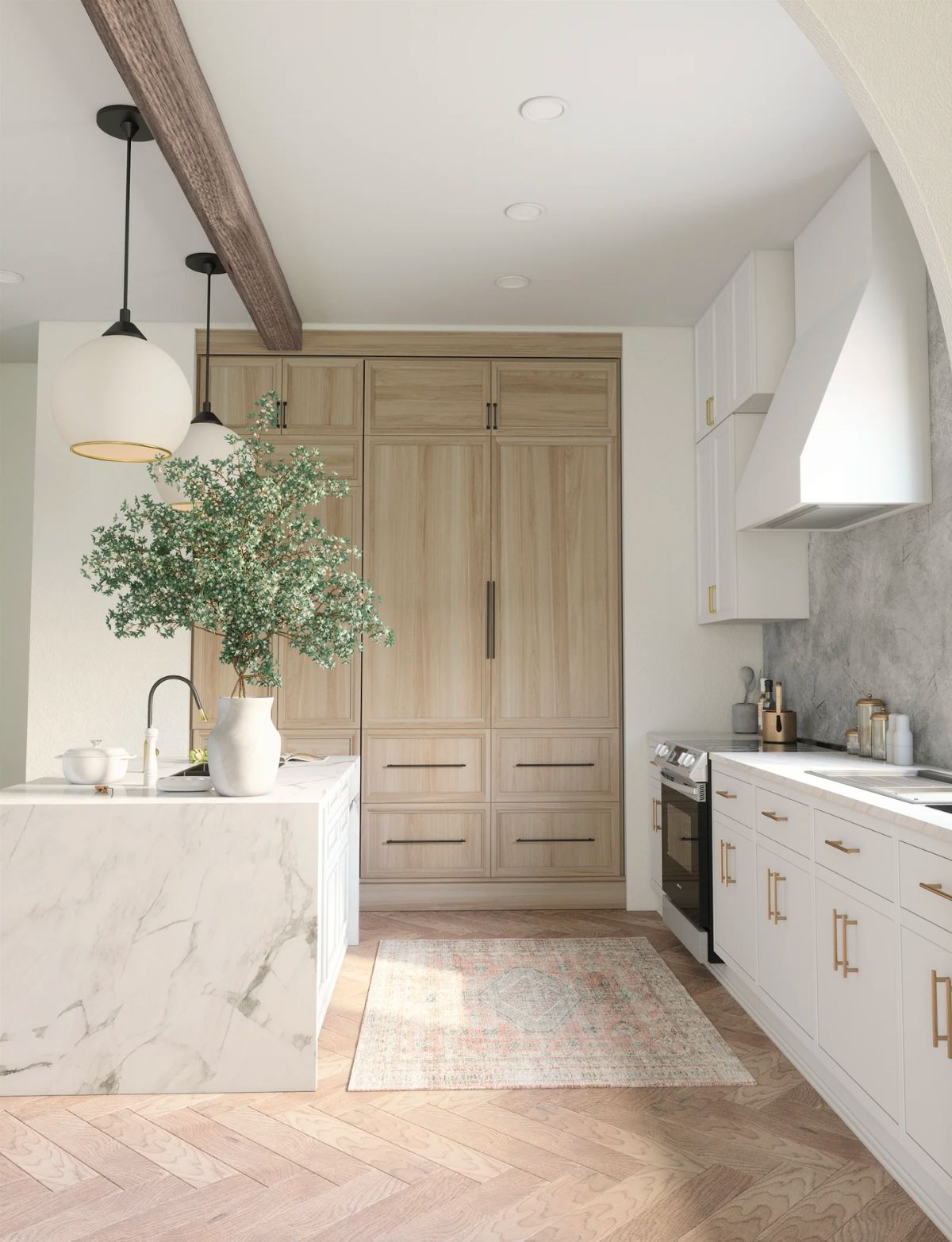 Tapis Alina – Rouge Brique