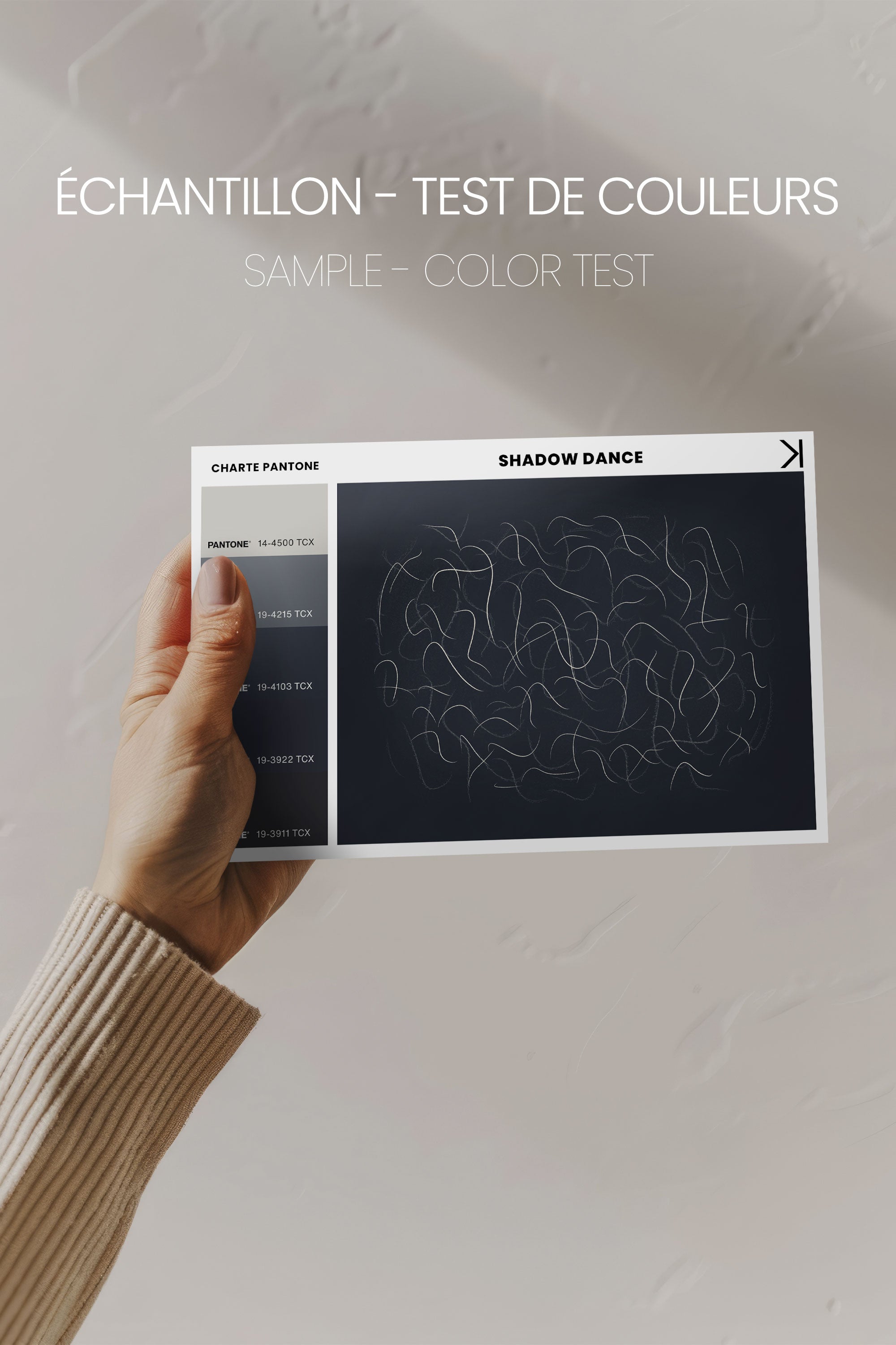 Shadow, Oeuvre sur toile étirée