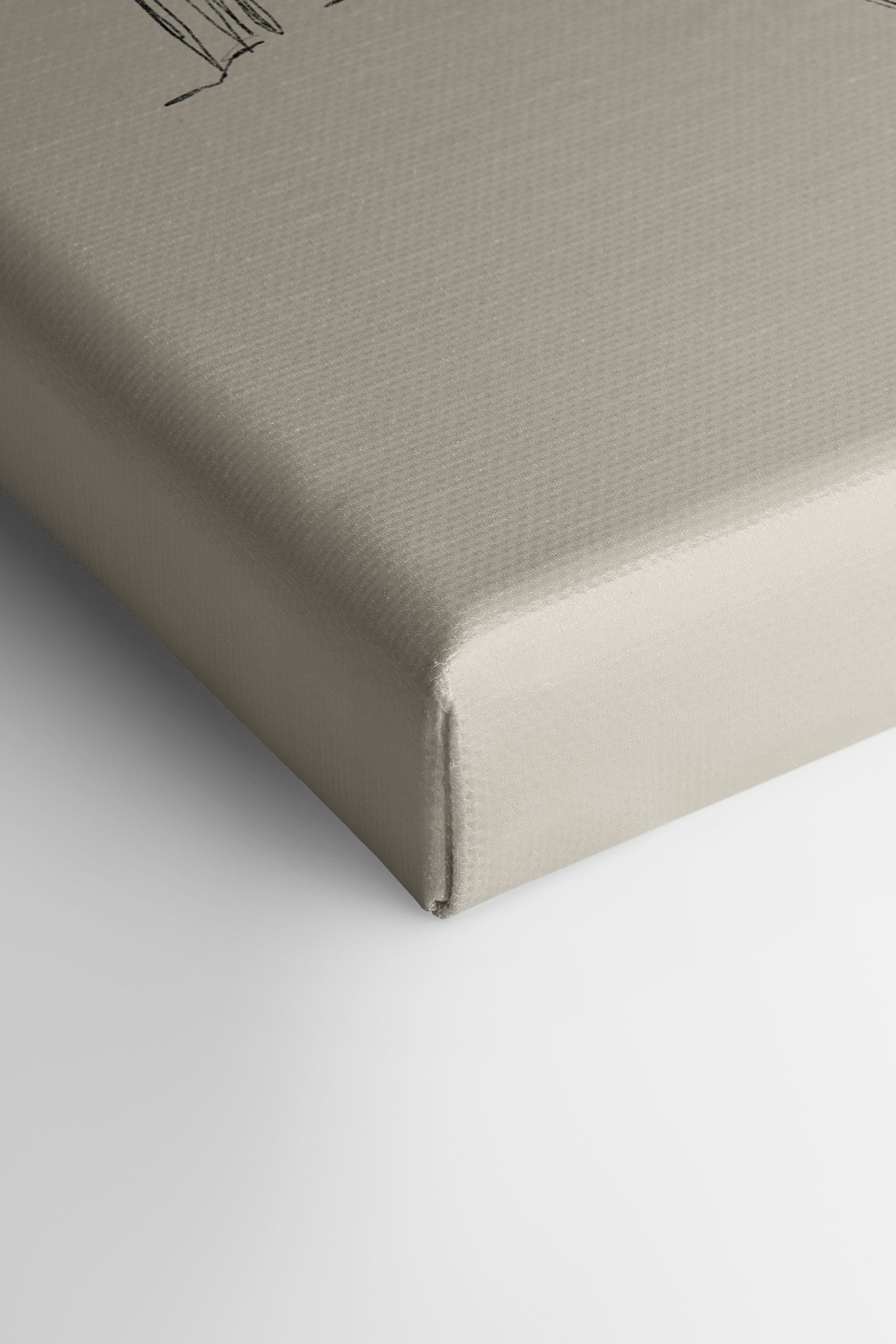 ESQUISSE URBAINE, Oeuvre sur toile étirée