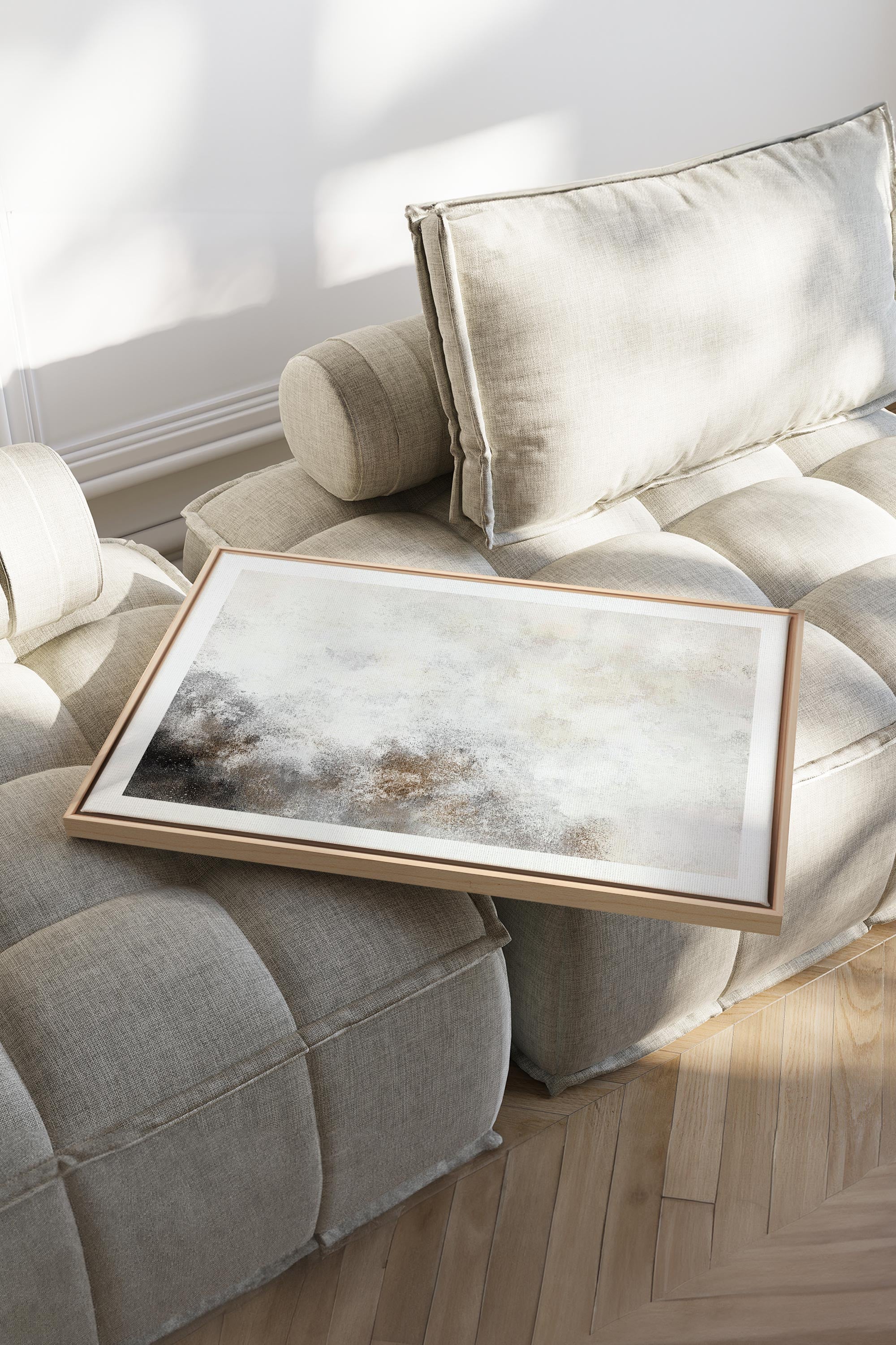 FADED ESSENCE, Oeuvre sur toile étirée