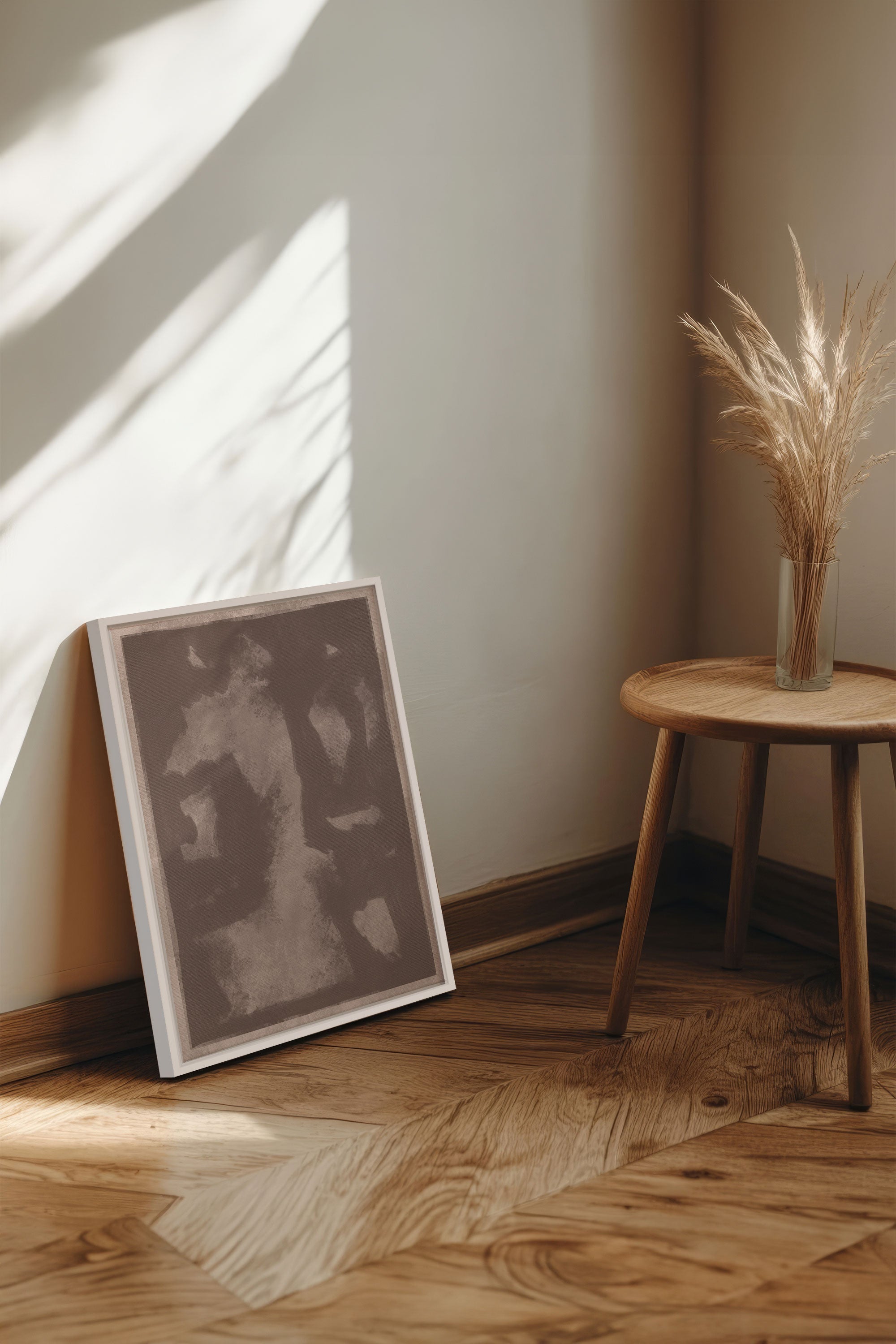 OMBRE MURALE, Oeuvre sur toile étirée