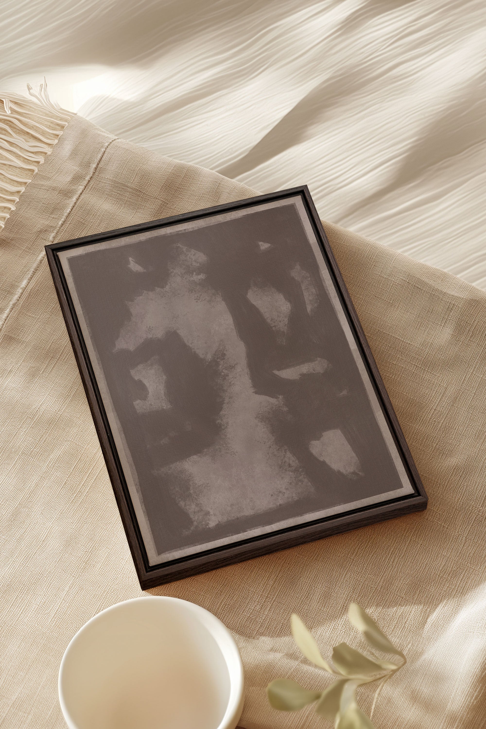 OMBRE MURALE, Oeuvre sur toile étirée