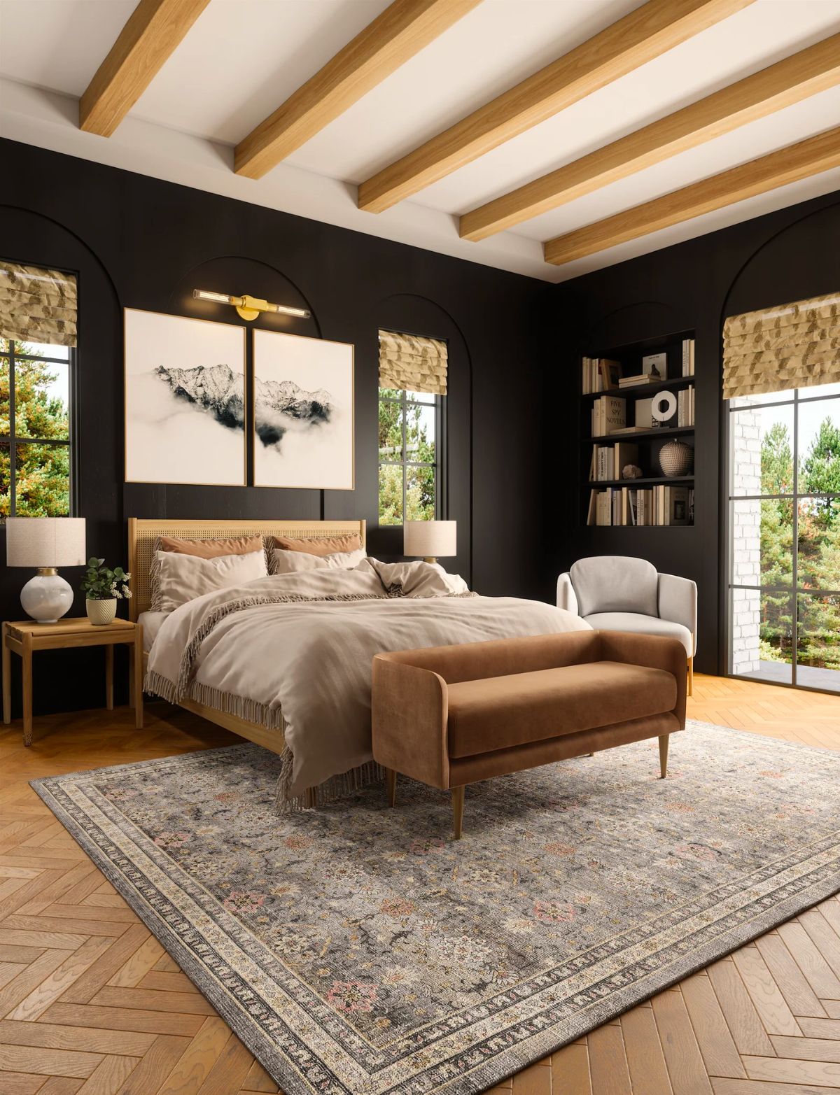 Tapis Anais – Lavande Rose