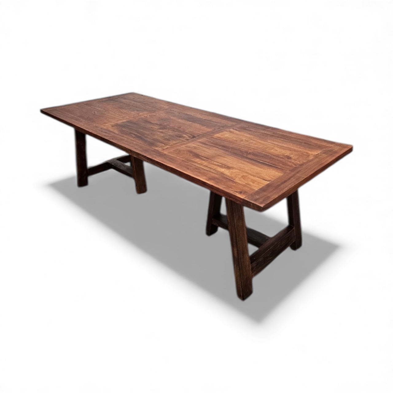 Table à Dîner en Bois Recyclé Anzio | Charme Rustique Chic