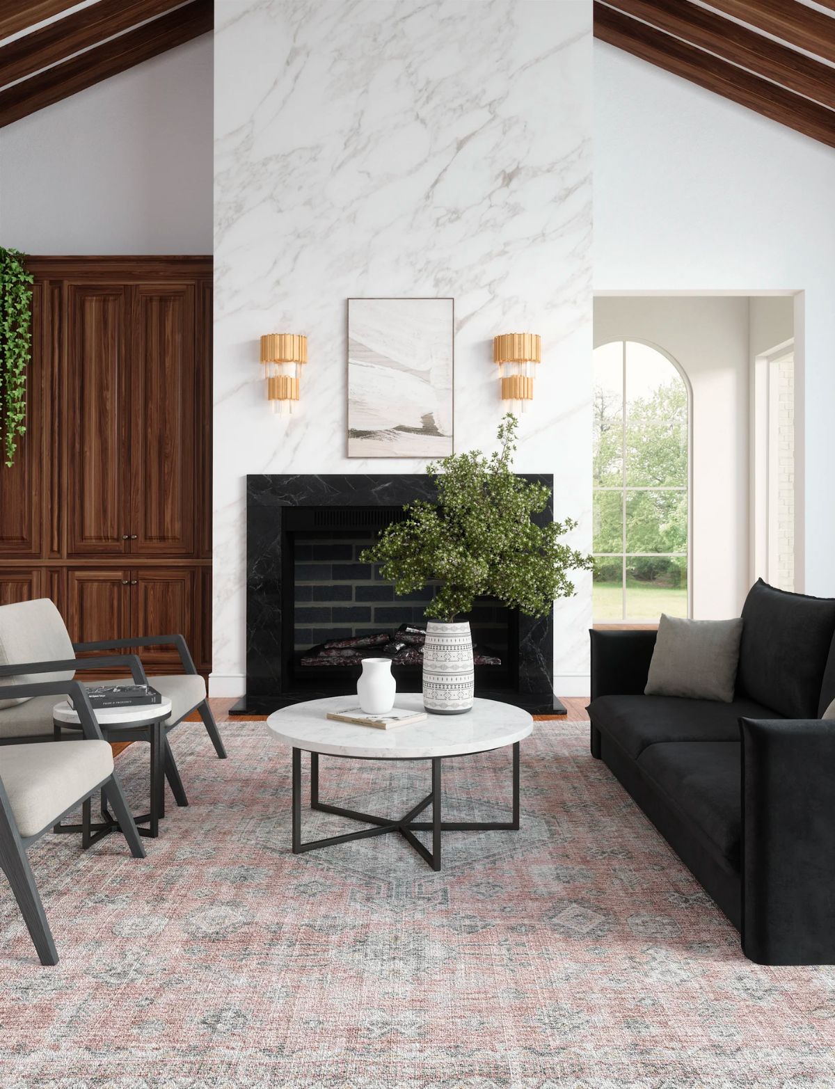 Tapis Alina – Rouge Brique