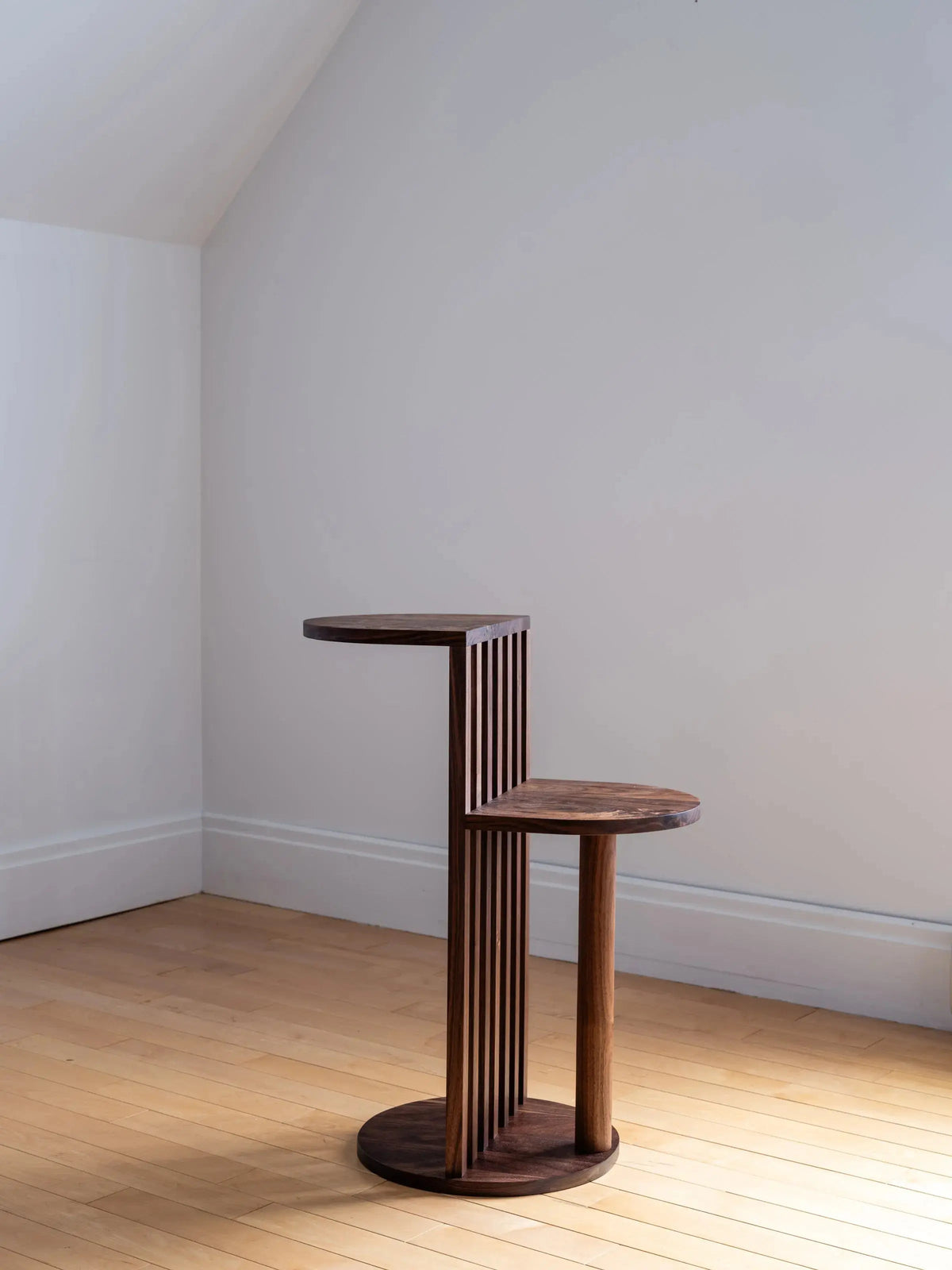 AUBE Side Table | Solid wood | Scandinavian & Japandi style | Made in Quebec