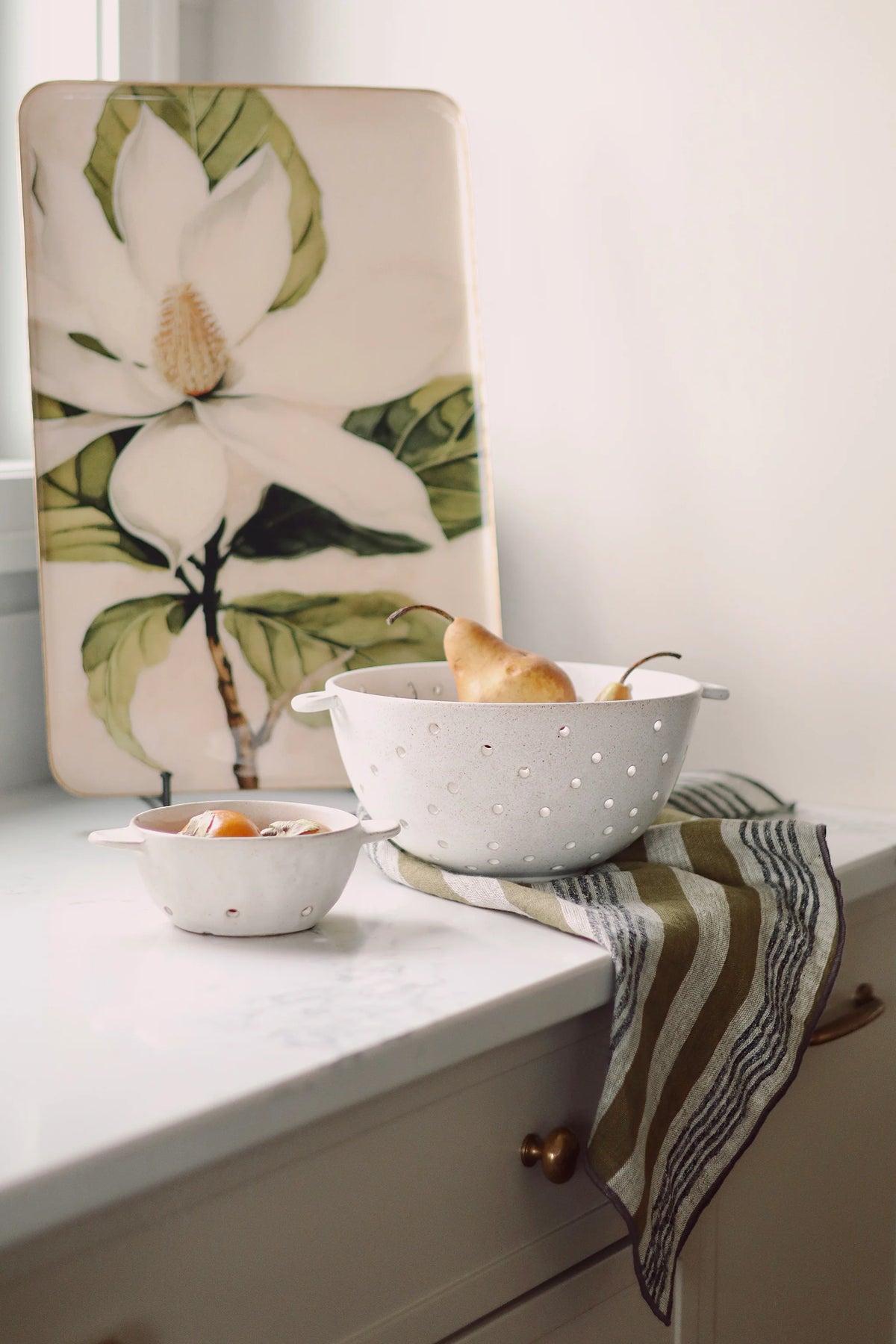 Bol à petits fruits en grès | Grand format | Fait à la main