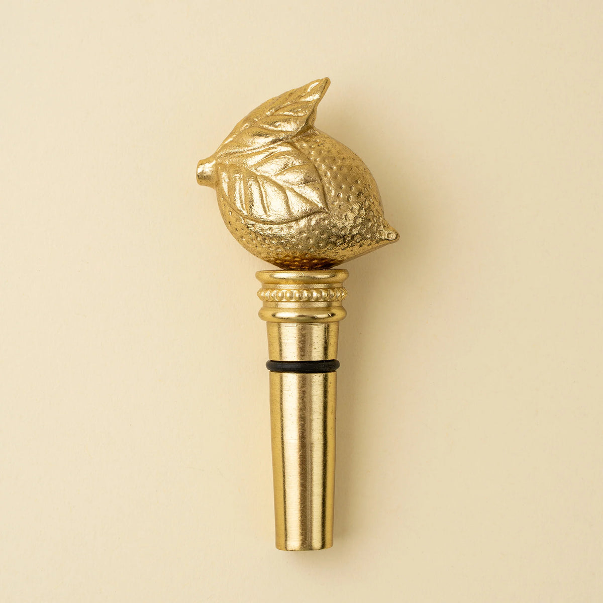 Bouchon de bouteille en aluminium en forme de citron