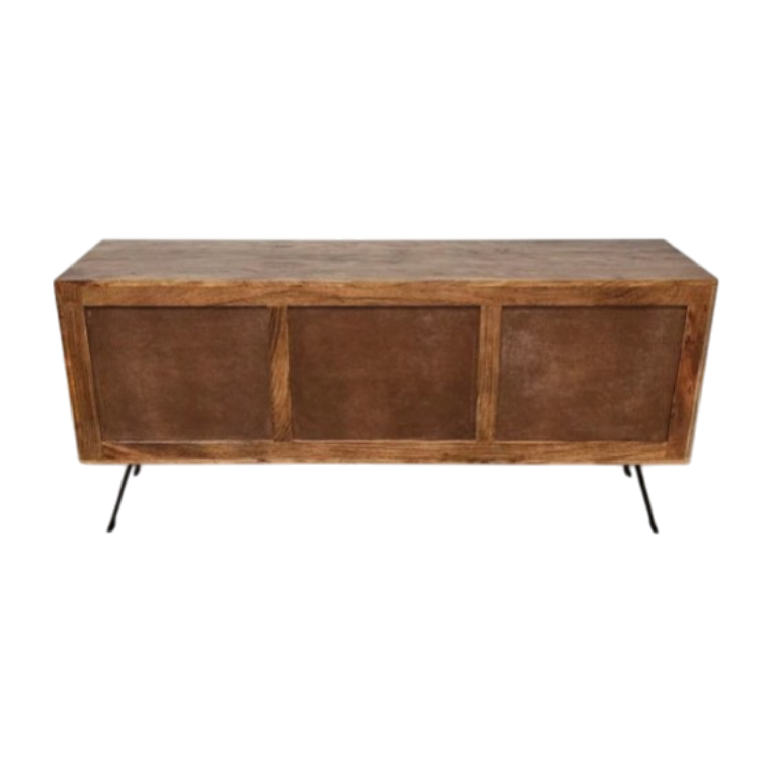 Buffet style Mid-Century en bois d’Acacia | Bois et acier