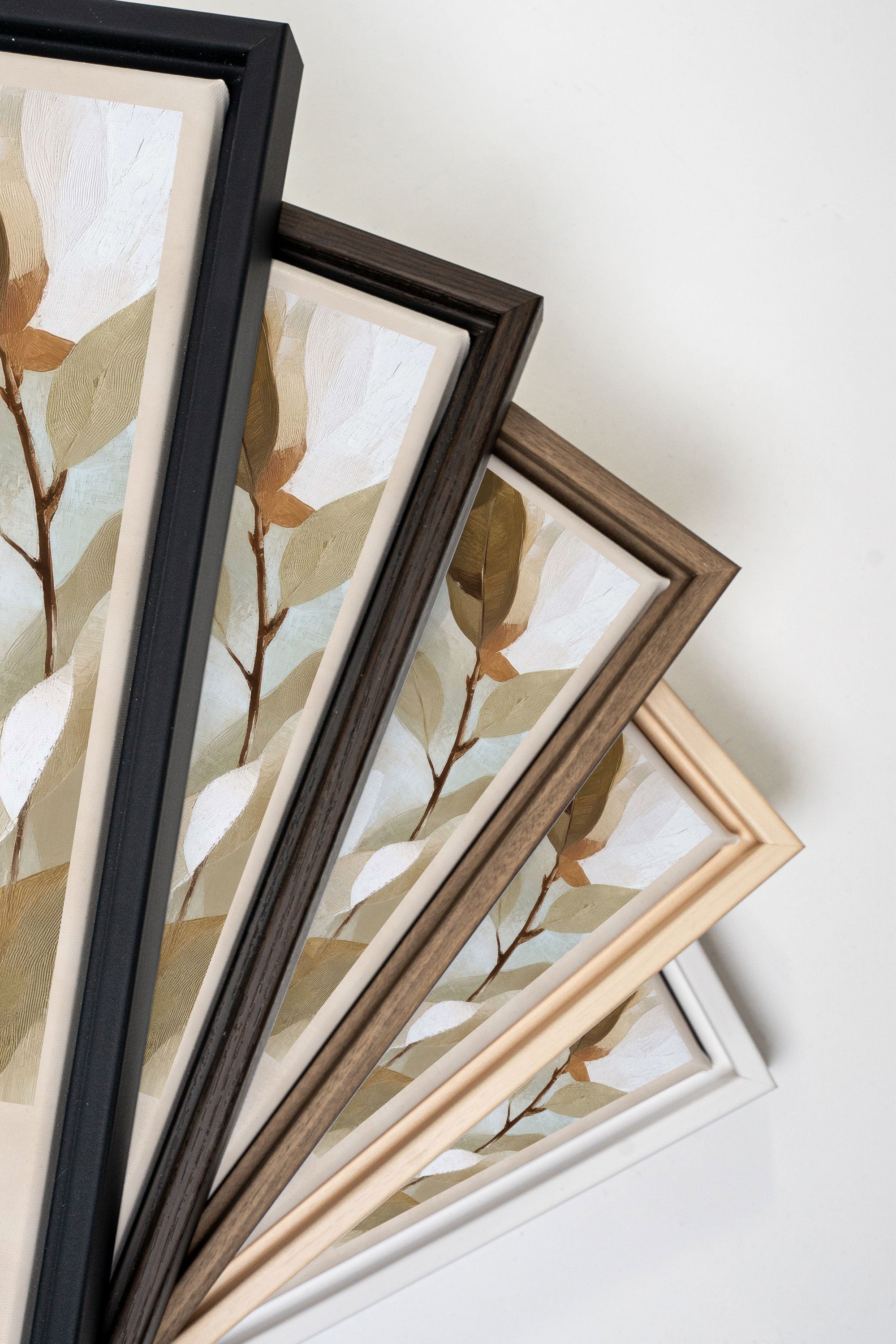 MARCHÉ HIVERNAL III, Oeuvre sur toile étirée