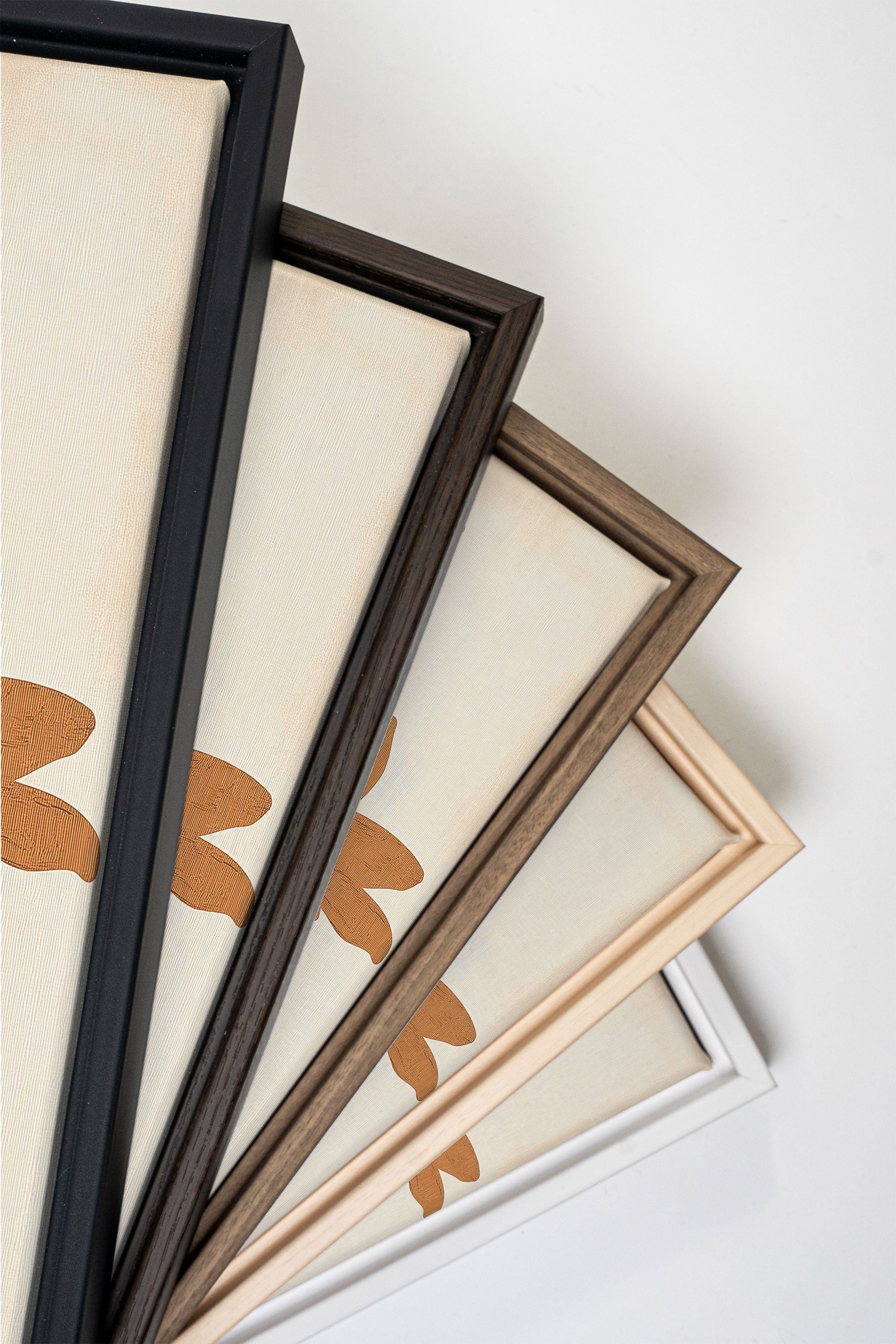 SEPIA FLOWERS, Oeuvre sur toile étirée