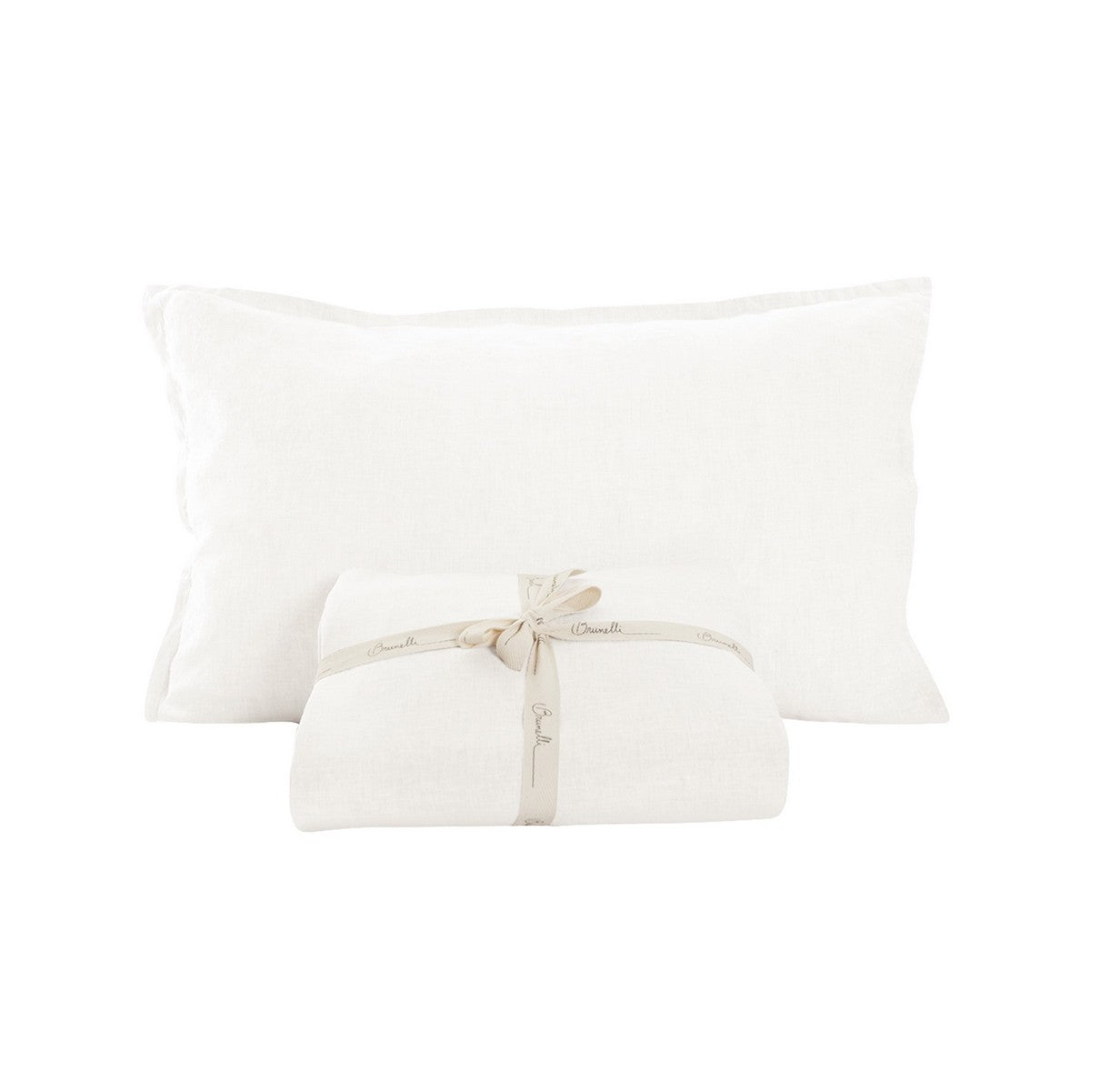 White Belgian Linen Sheet Set | Comfort and Luxury | Queen & King
