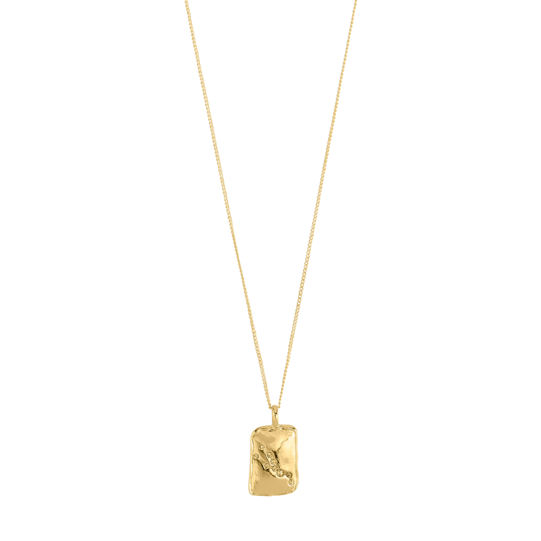 Collier signe du zodiaque TAUREAU | Fait à la main | Plaqué or ou argent