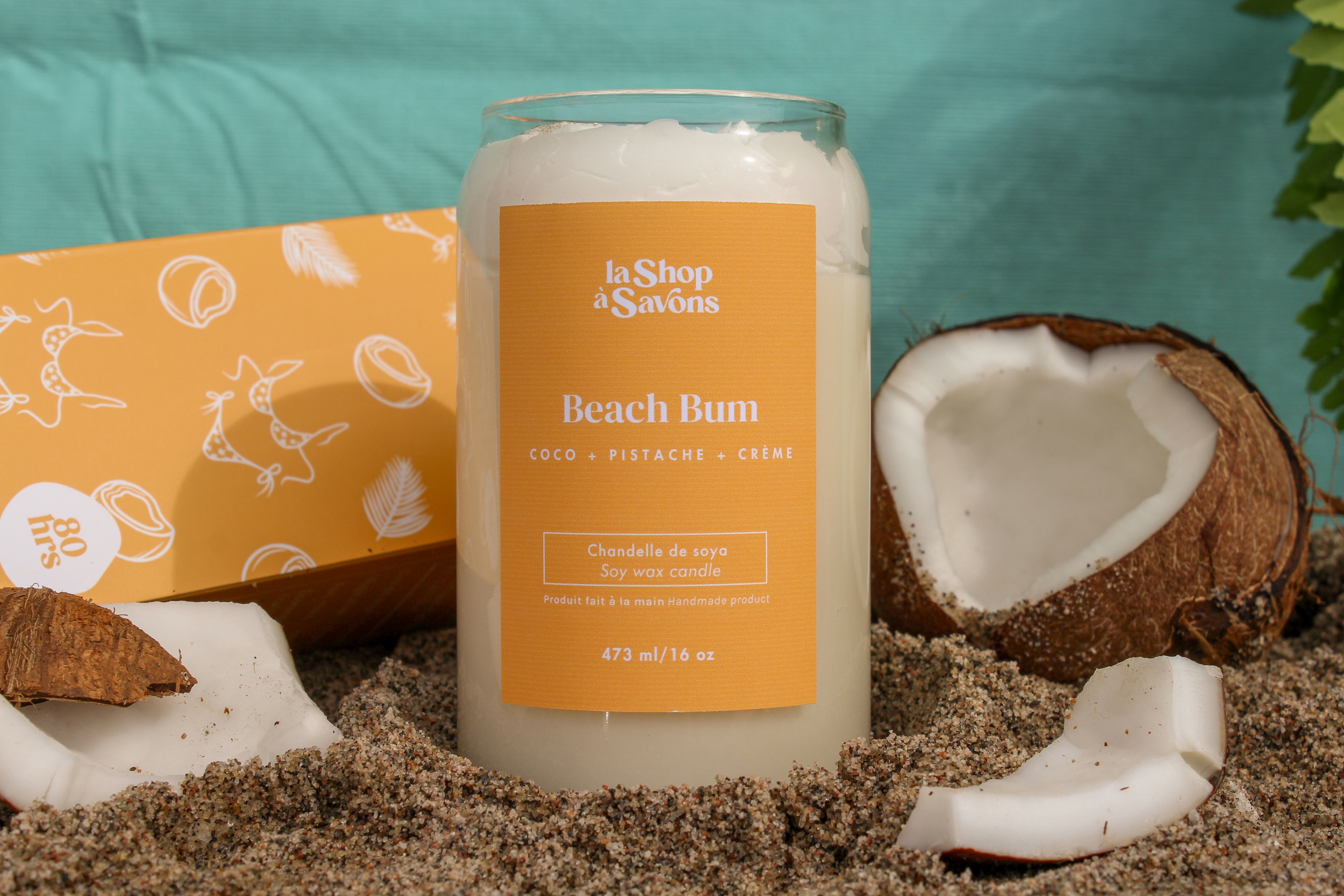 16 oz Soy Candle - Beach Bum