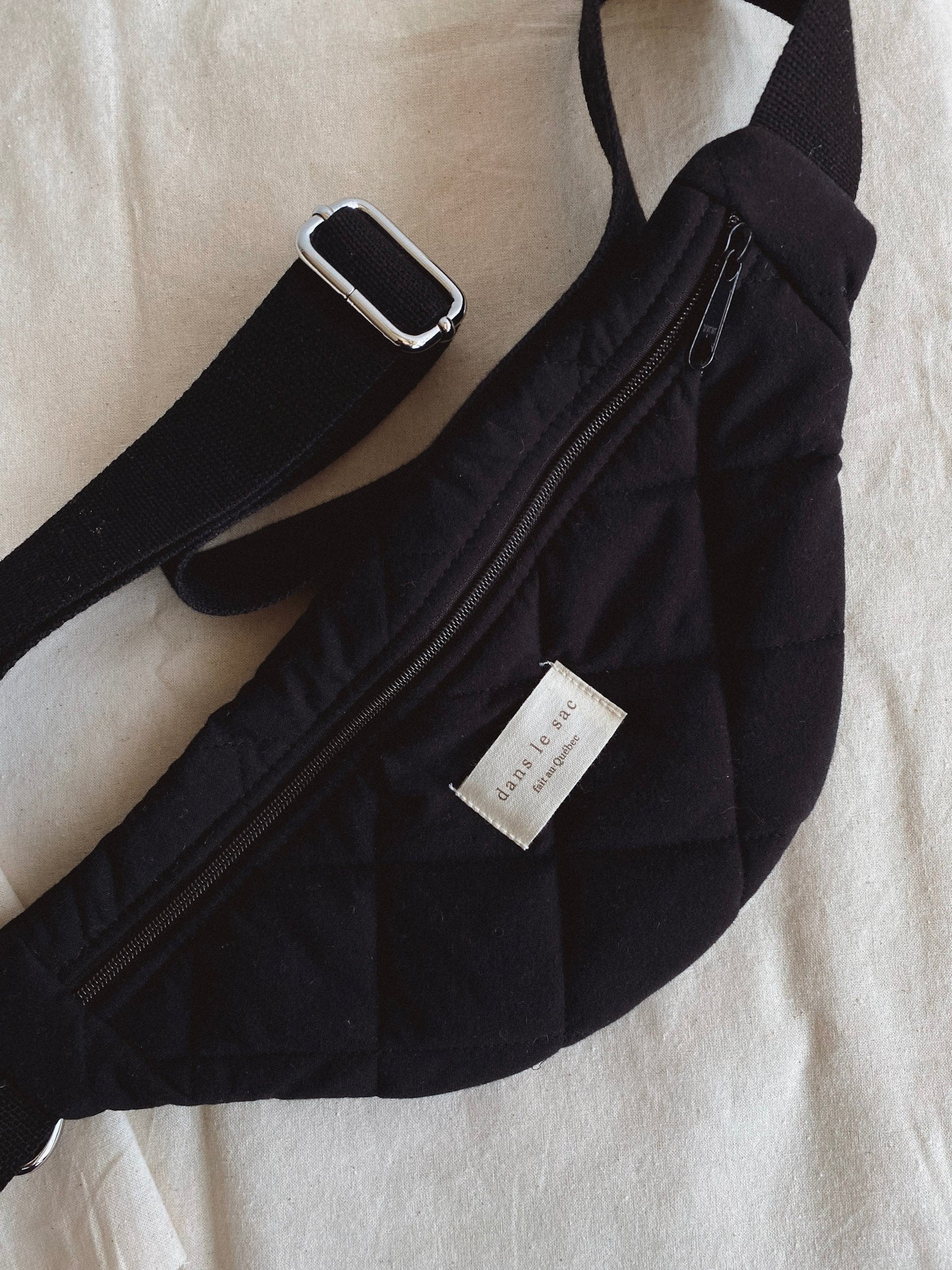 Sac banane matelassé