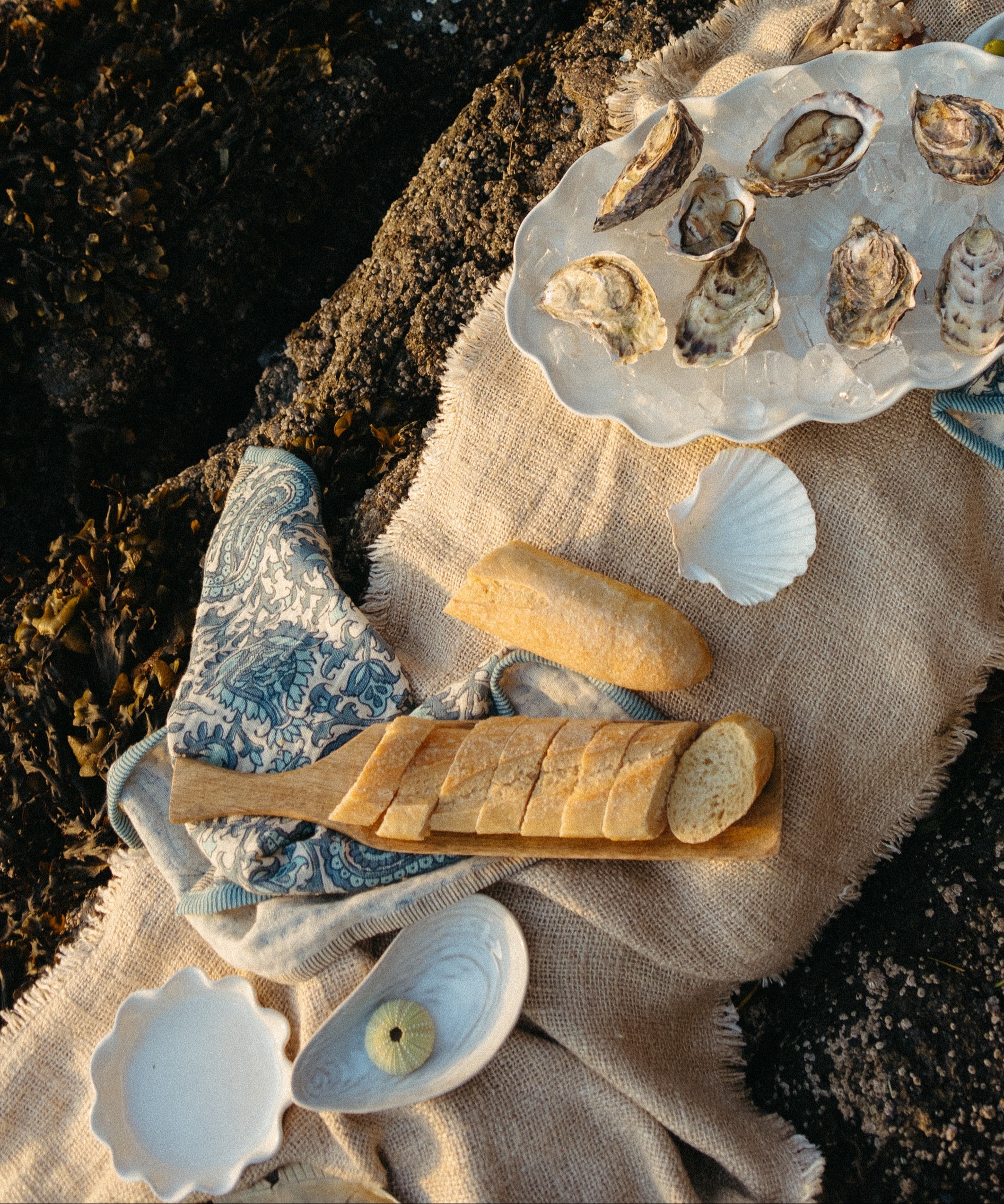 Plat de Service Rectangulaire Paddle | Bois de Manguier Durable | Fait à la Main