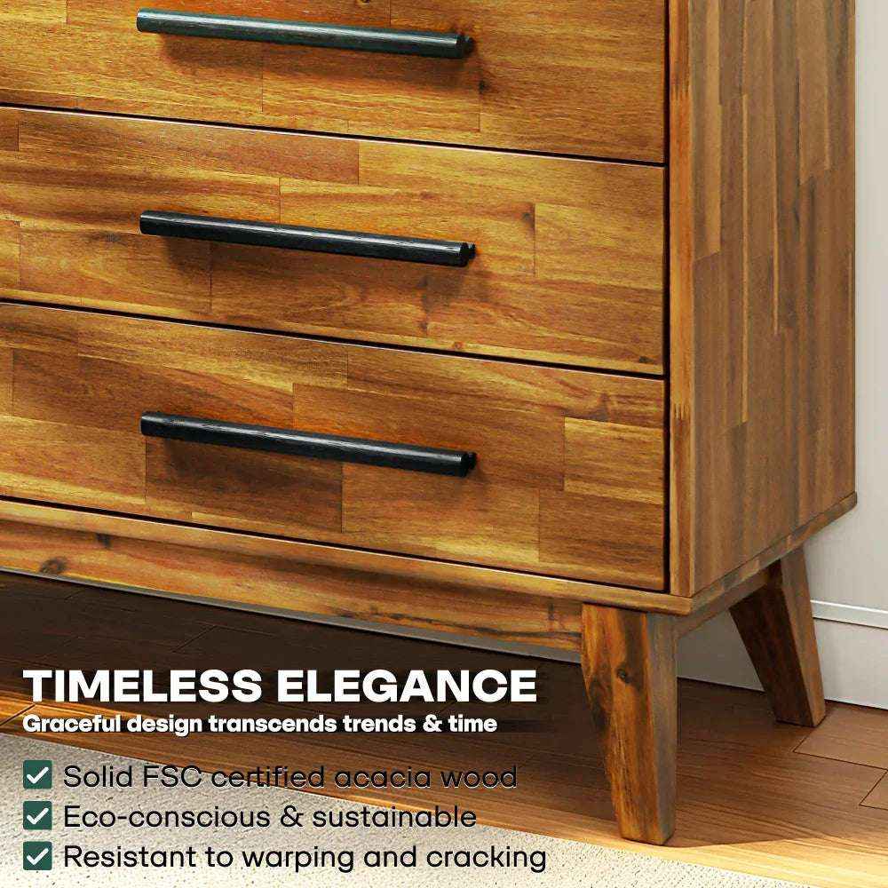 Commode Legacy en bois massif | FSC® | Finition artisanale