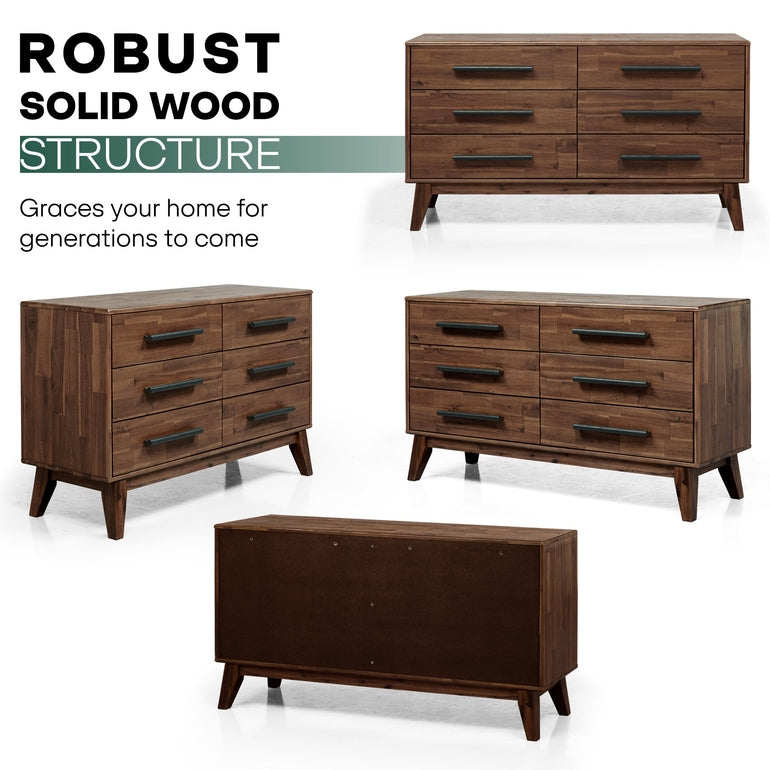 Commode Legacy en bois massif | FSC® | Finition artisanale