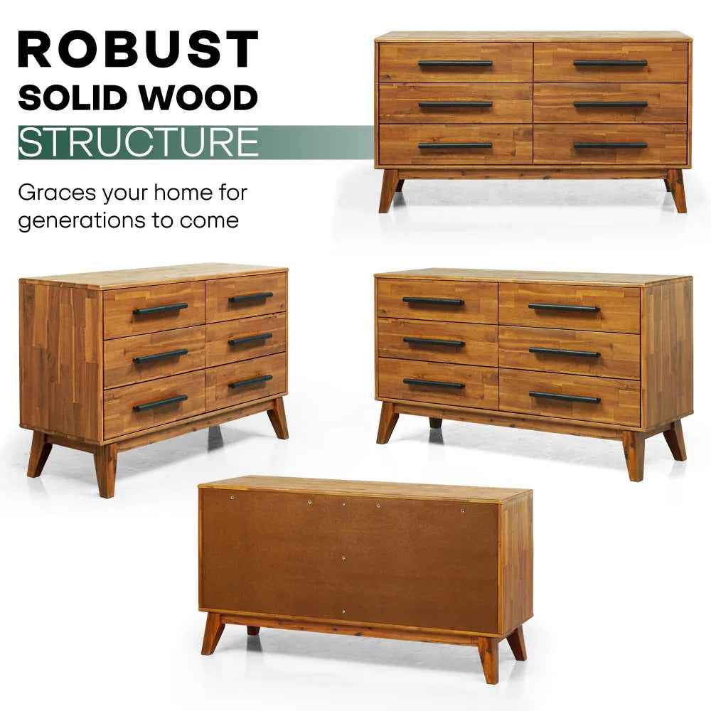 Commode Legacy en bois massif | FSC® | Finition artisanale