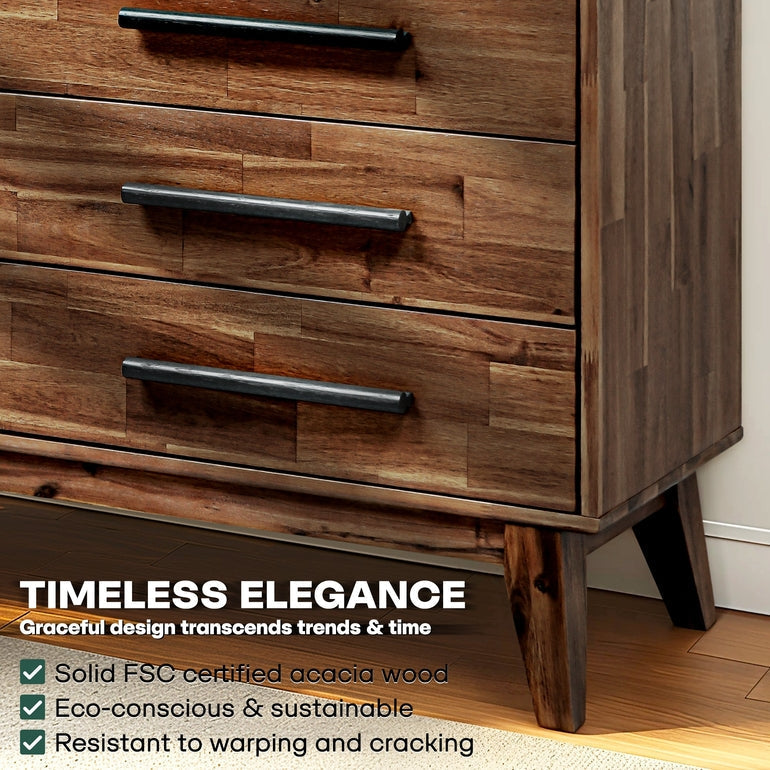 Commode Legacy en bois massif | FSC® | Finition artisanale
