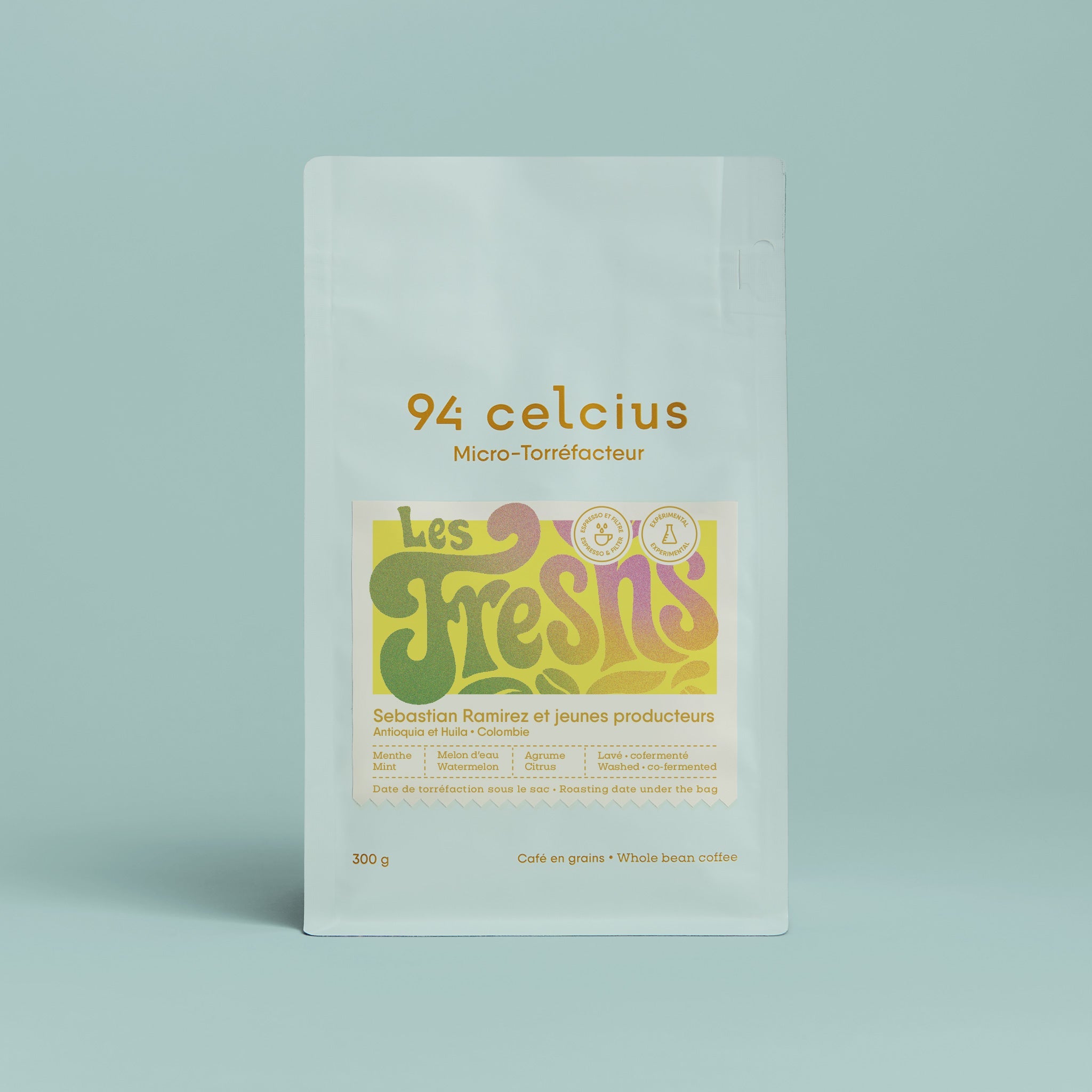 Café Les Freshs | Colombie | Pastèque, menthe et agrumes | 94Celcius
