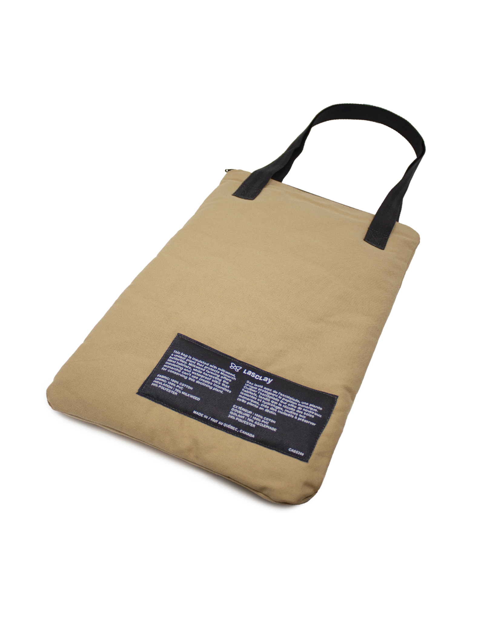 "Tote bag" style insulated cooler bag
