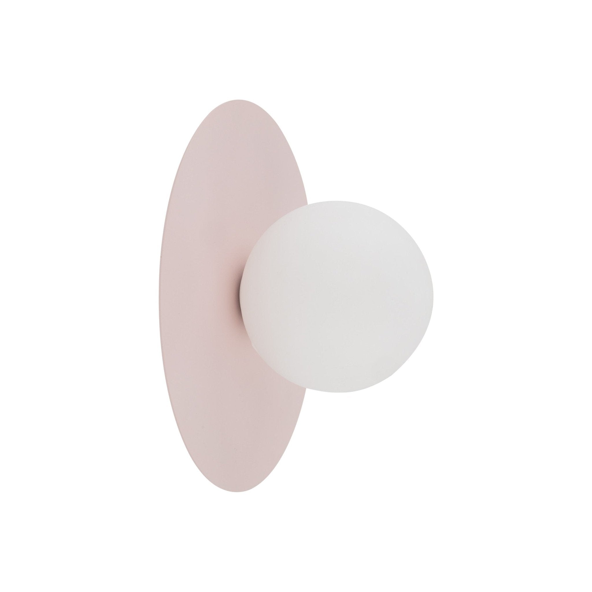 Applique Murale PIXI Scandinave | Éclairage Moderne Minimaliste en Verre et Métal - Les Trouvailles de JustineLumoCraftsPink