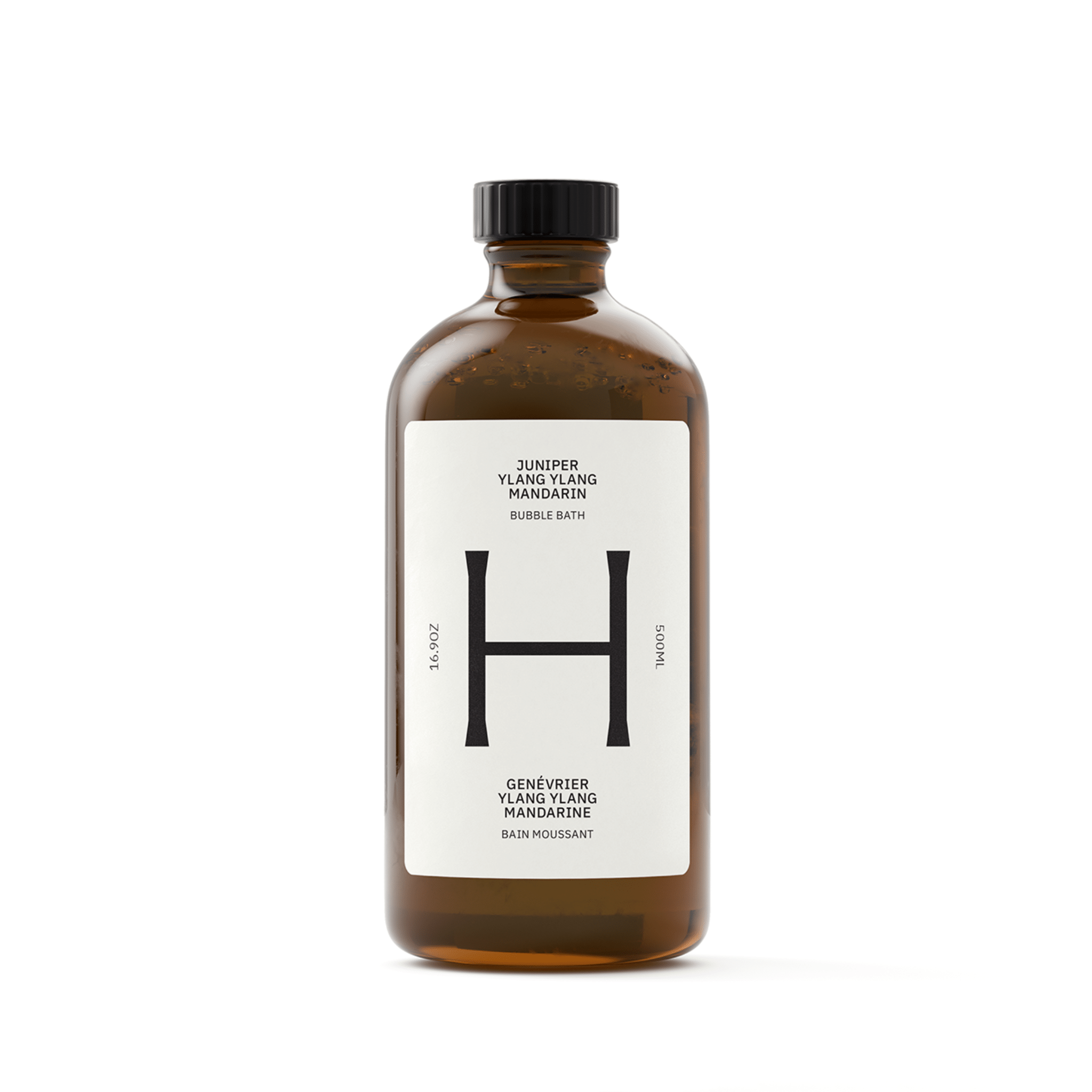 Bain moussant naturel 500 ml genévrier ylang-ylang mandarine, soin végétal Health Hut, Les Trouvailles de Justine