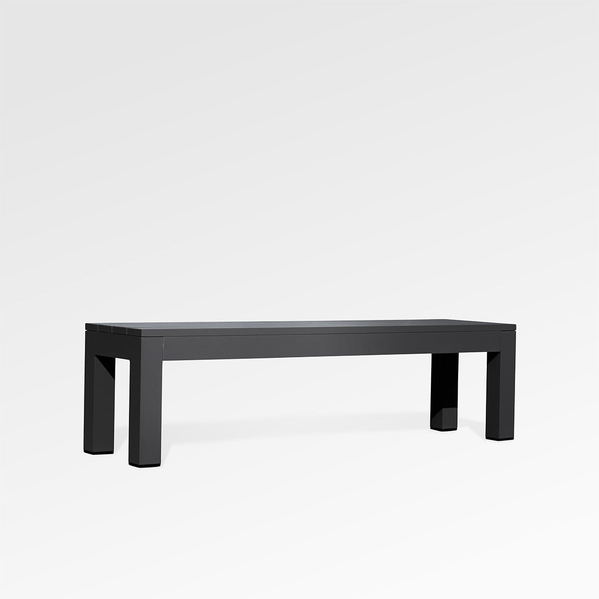 Banc de jardin Chestnut Lux | Aluminium noir - Les Trouvailles de JustineDining SetEnclover
