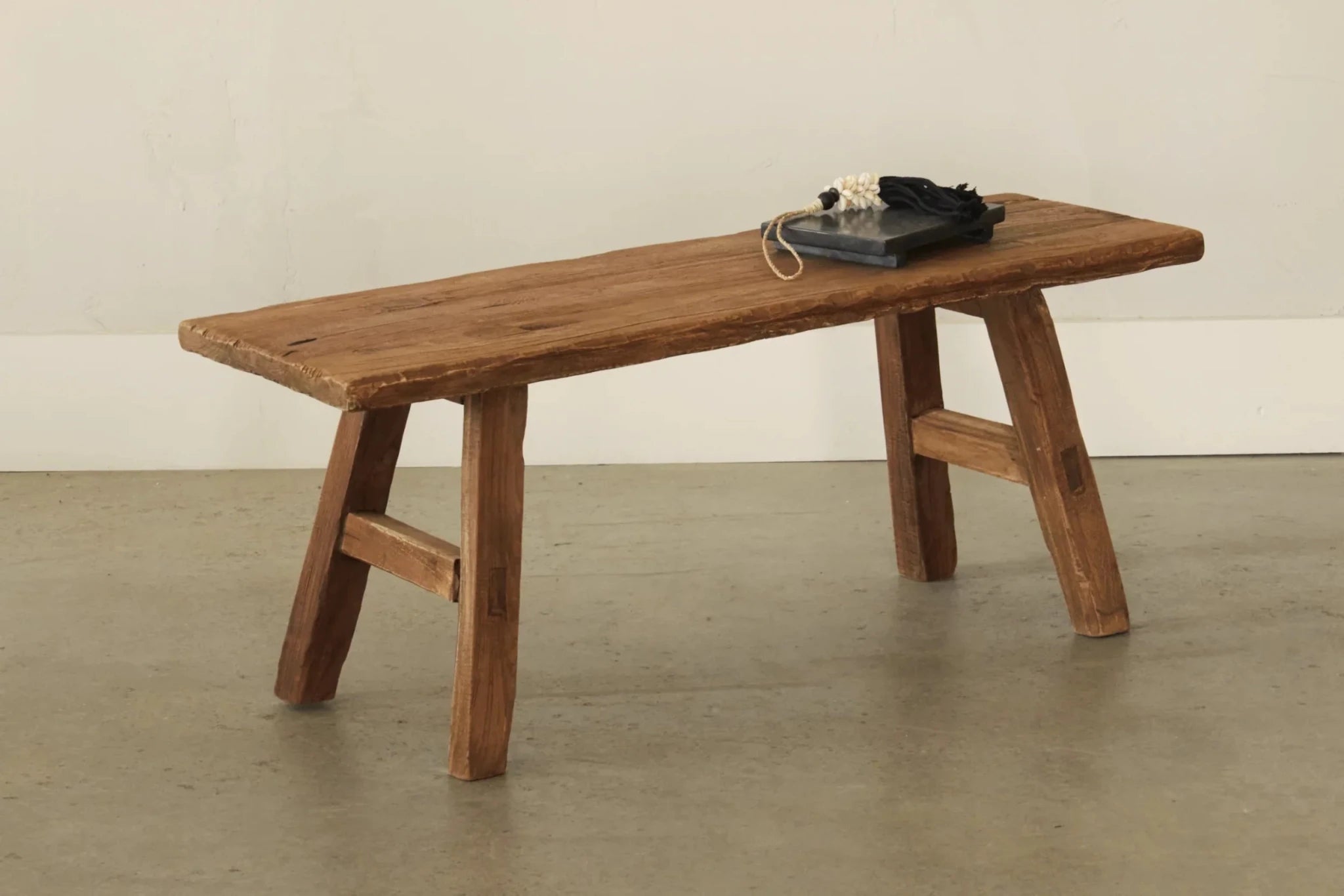 Banc Vintage en Teck Recyclé | 5 formats - Les Trouvailles de JustineBancsCRUSOËXS: 70 cm