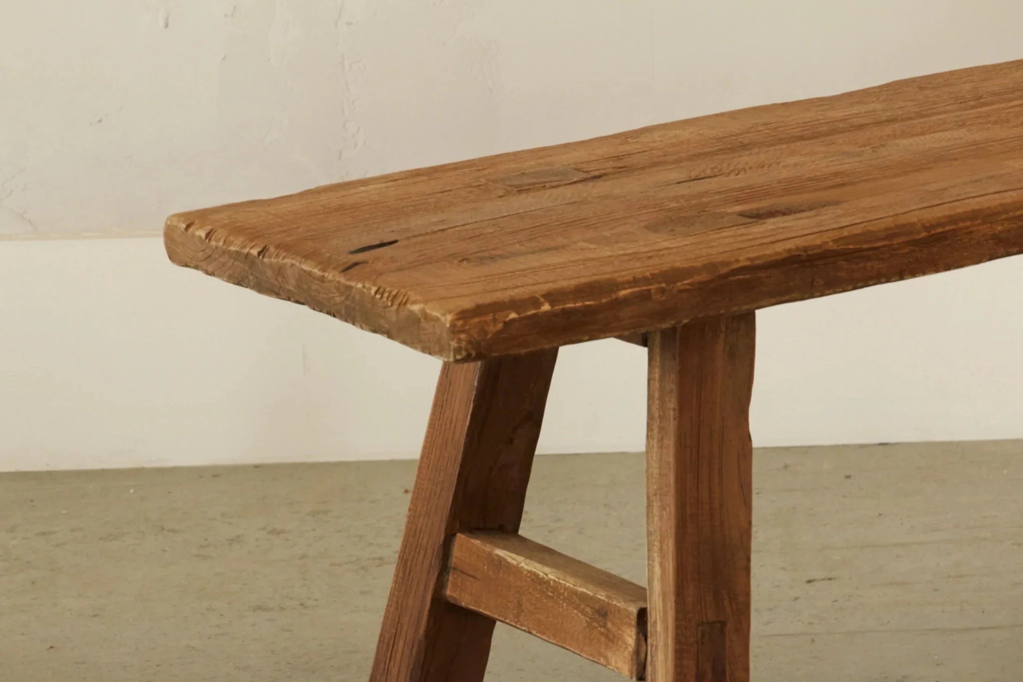 Banc Vintage en Teck Recyclé | 5 formats - Les Trouvailles de JustineBancsCRUSOËXS: 70 cm