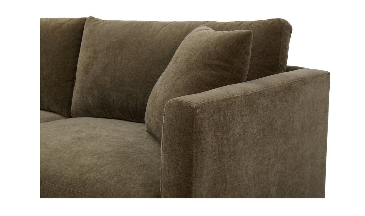 Sectionnel Barika | Tissu recyclé certifié GRS | Cadre certifié FSC