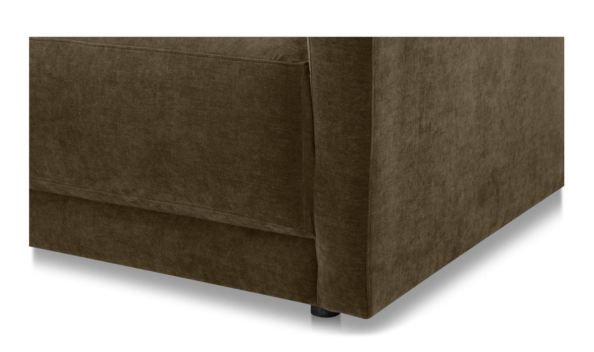 Sectionnel Barika | Tissu recyclé certifié GRS | Cadre certifié FSC