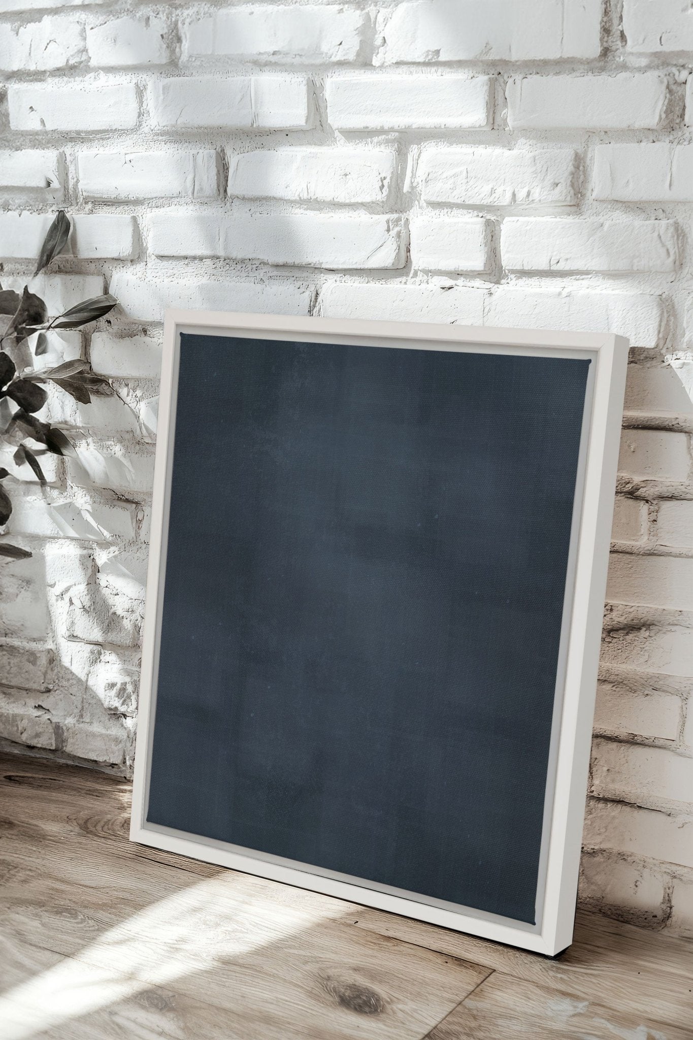 BLUE DUSK, Oeuvre sur toile étirée - Les Trouvailles de JustinecanvasOleka Canvas18x18Blanc