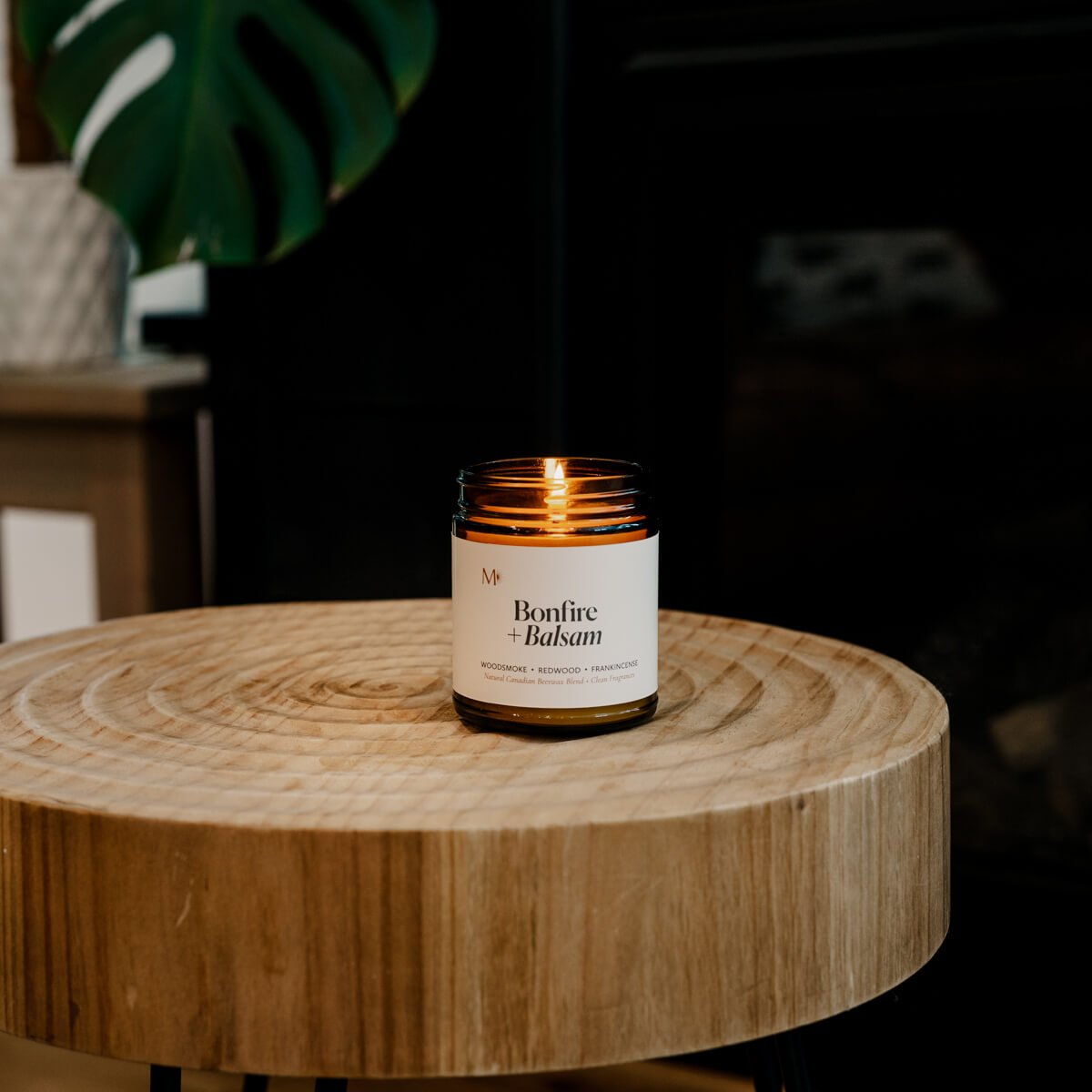 Bougie en pot Feu de Camp + Balsam - Les Trouvailles de JustineCandlesMisiyo Candle Co