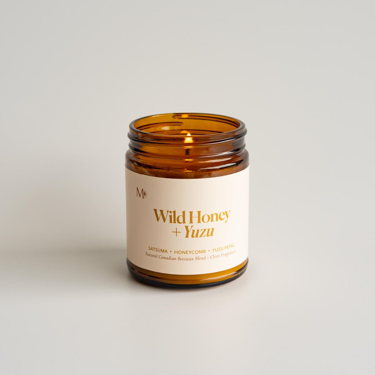 Bougie en pot Miel Sauvage + Yuzu - Les Trouvailles de JustineCandlesMisiyo Candle Co