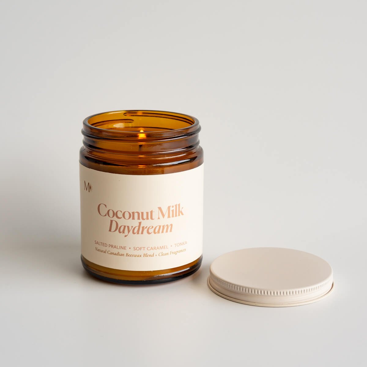 Bougie en pot Rêverie au Lait de Coco - Les Trouvailles de JustineCandlesMisiyo Candle Co