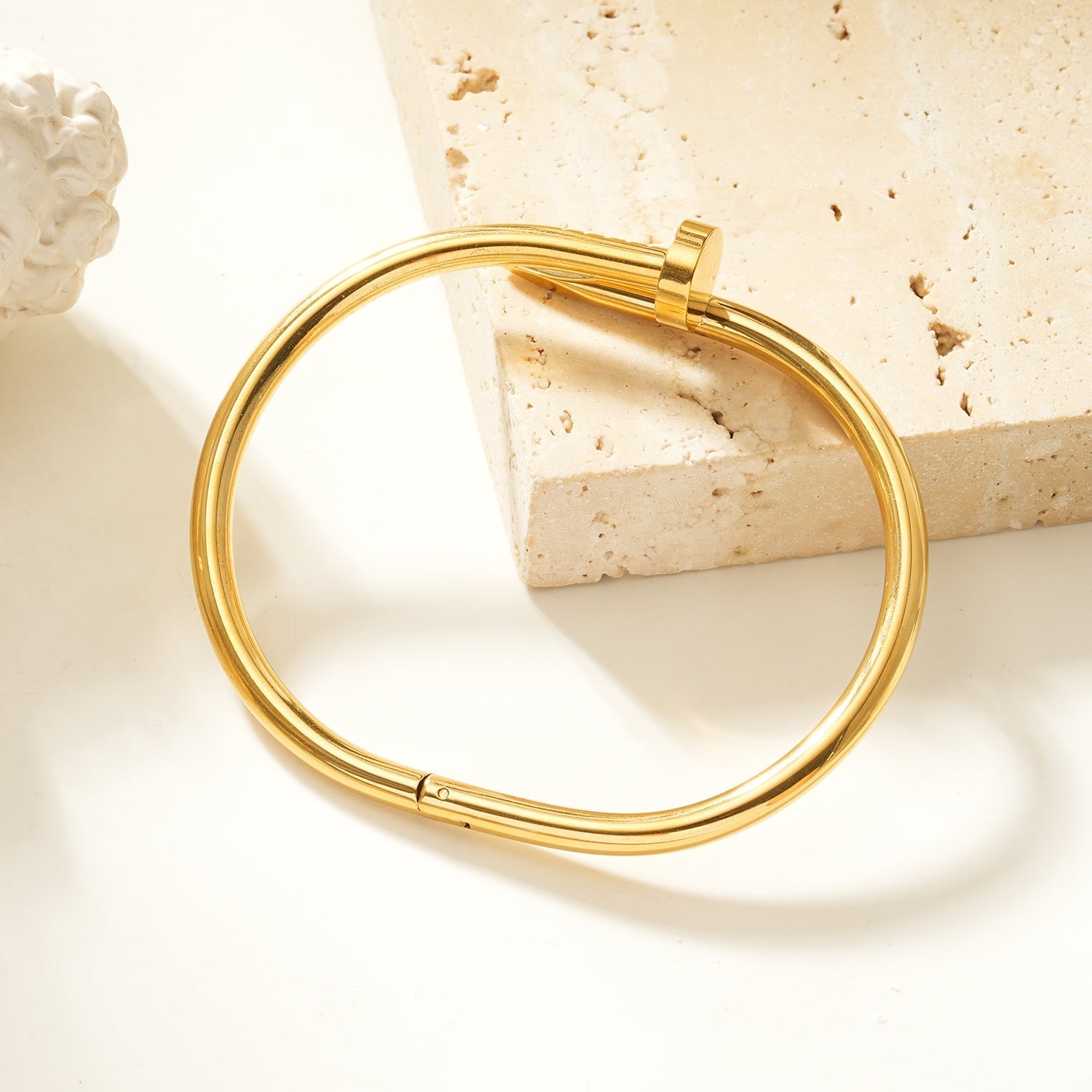Bracelet AGOTA | Bracelet clou torsadé style industriel chic - Les Trouvailles de JustineBRACELETHACKNEY NINE Jewellery